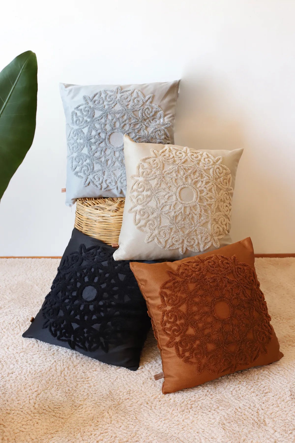 Pretty Decorative Pillowcase Scandinavian Bohemian Design (1 Piece)