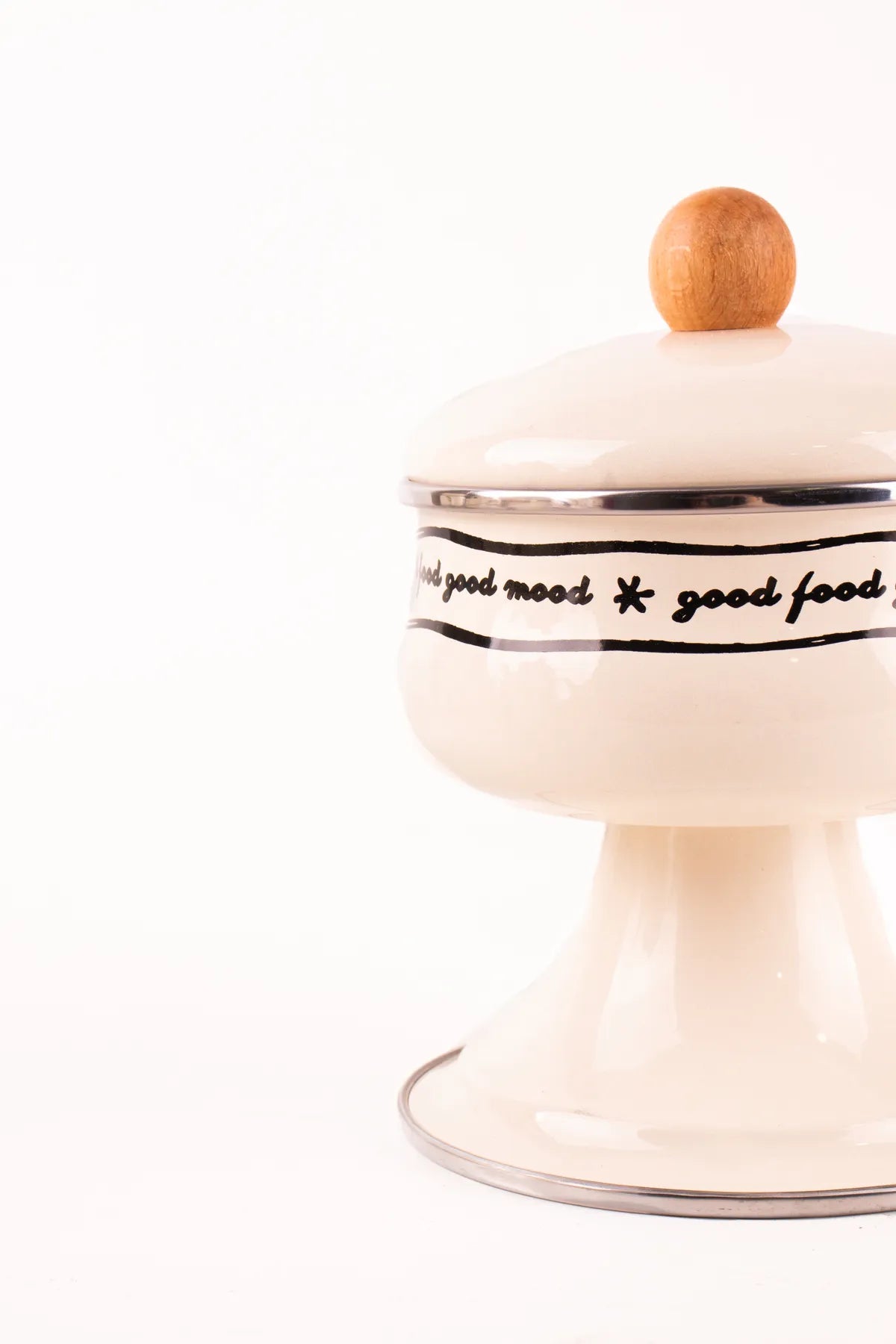 Mood Enamel Sugar Bowl