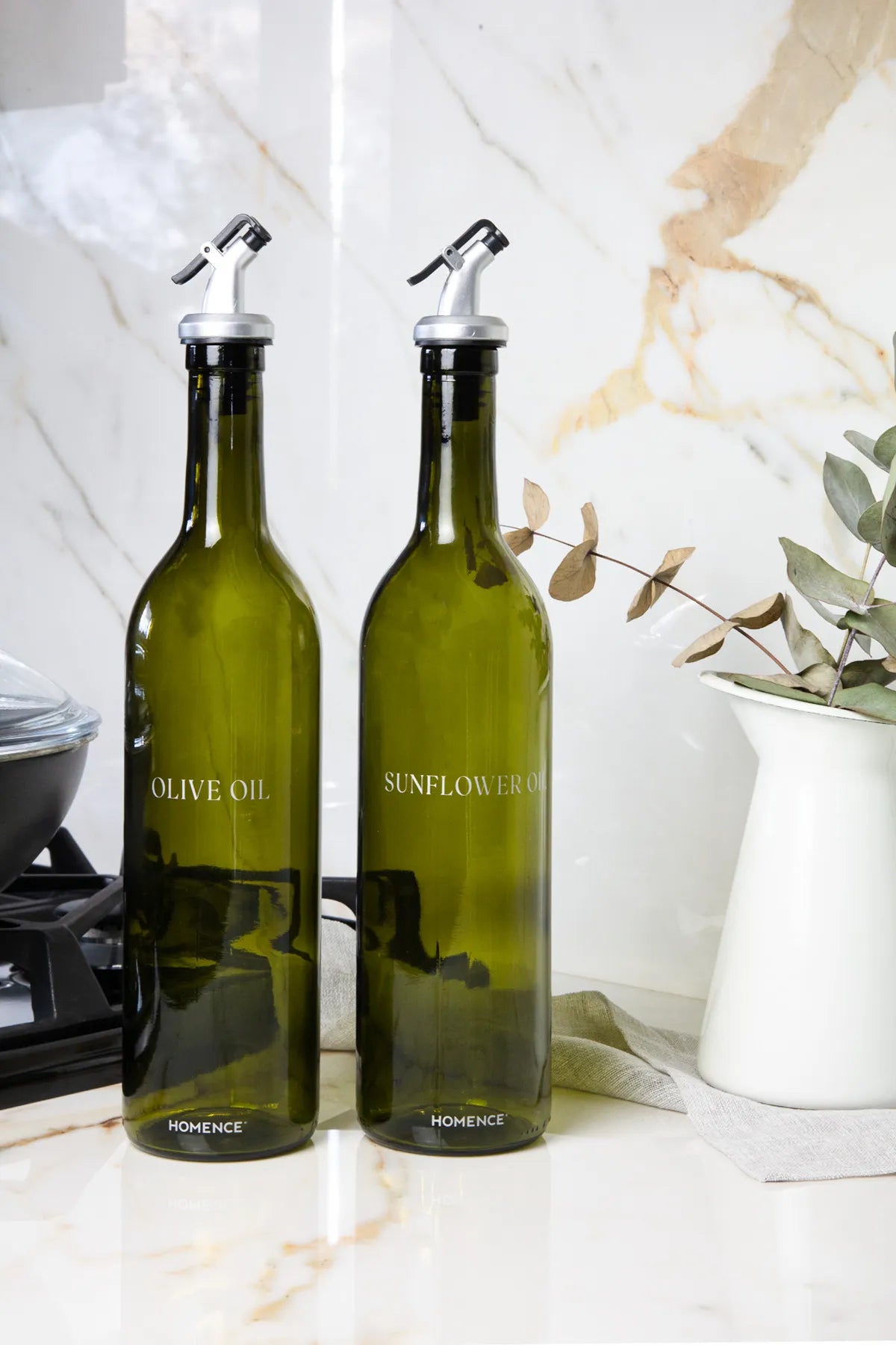 Oil and Vinegar Glass Bottles 750 ml