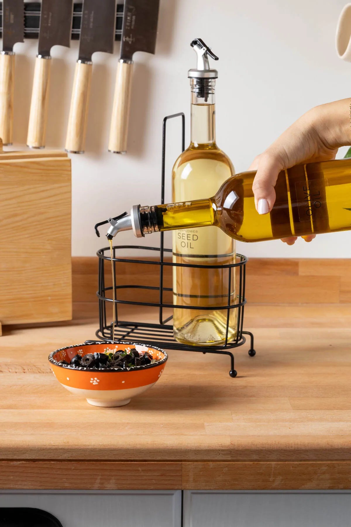 Cremma Stand 2 Oil Bottles