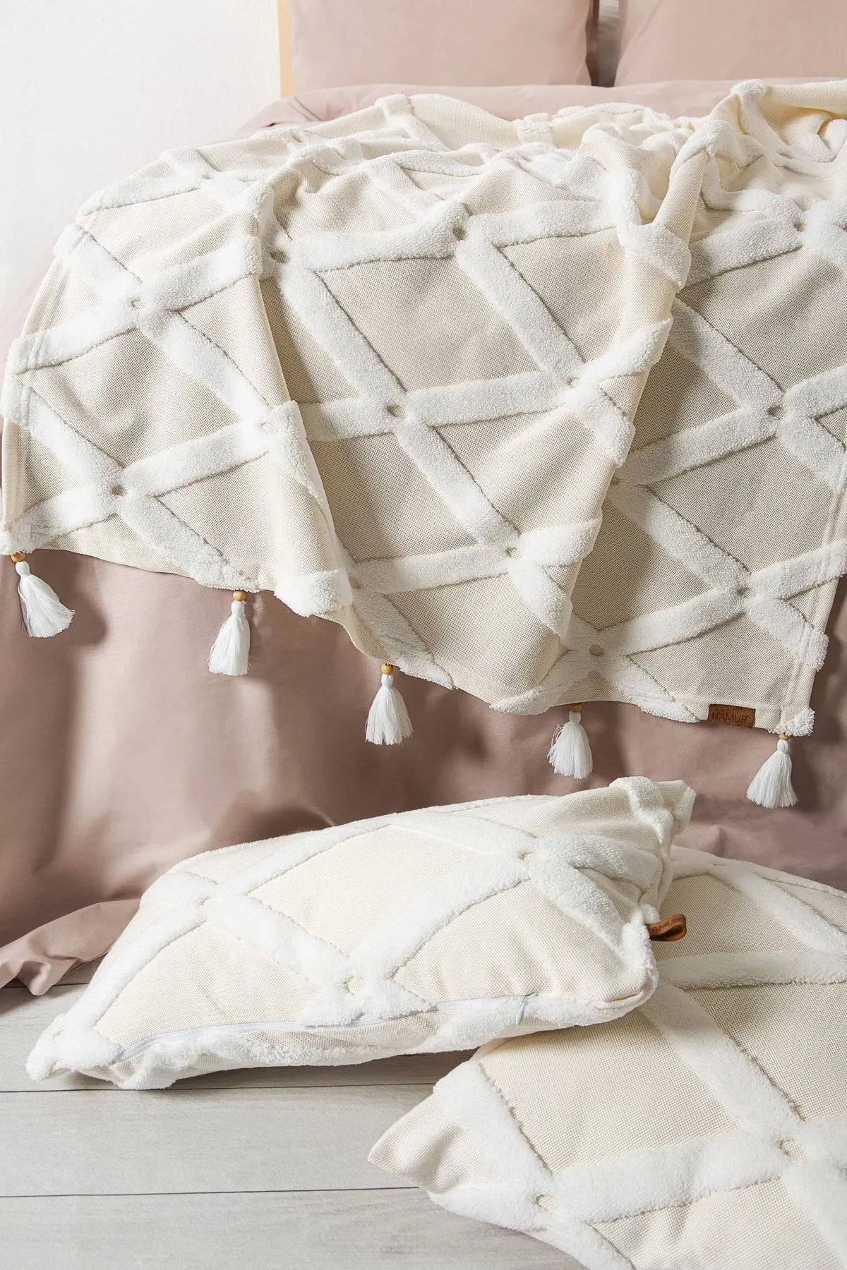 Bella Bed Runner Set Scandinavian Bohemian Pattern