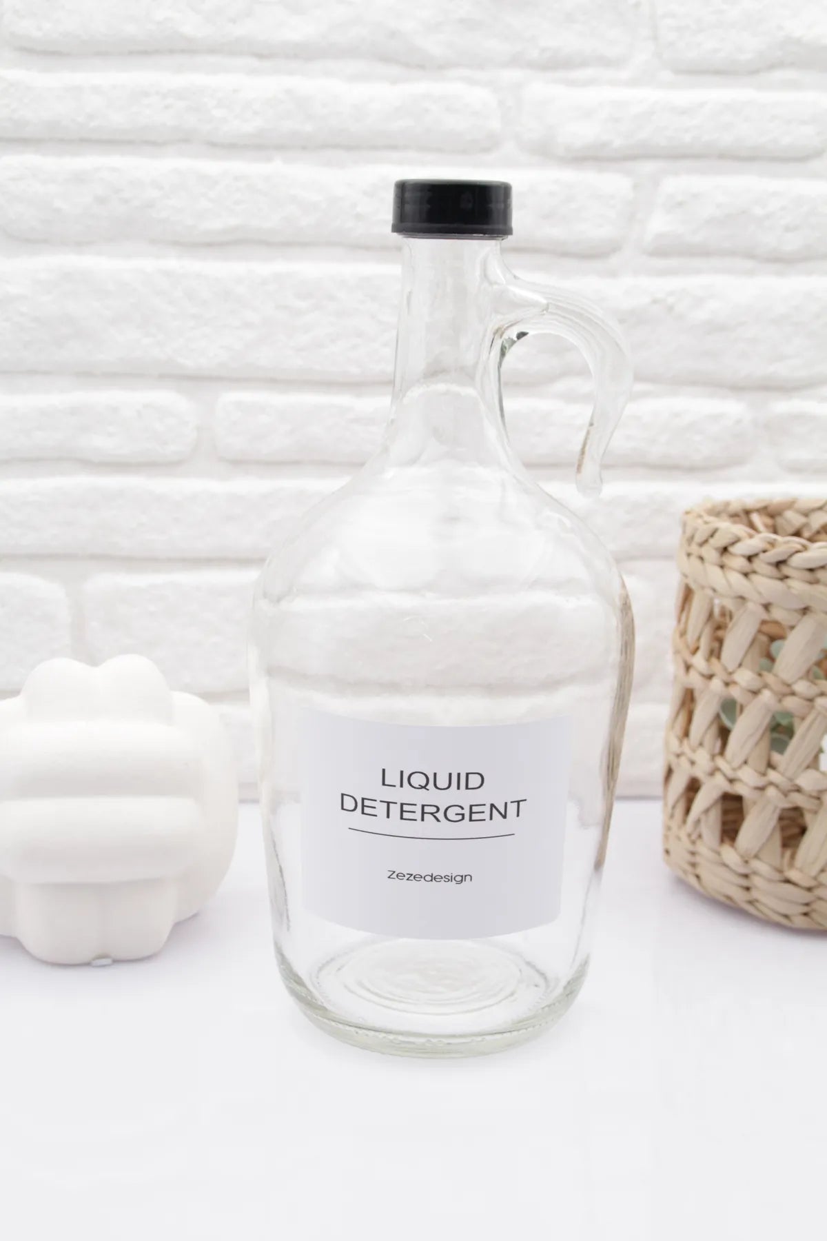 Laundry Glass Bottles 1500 ml