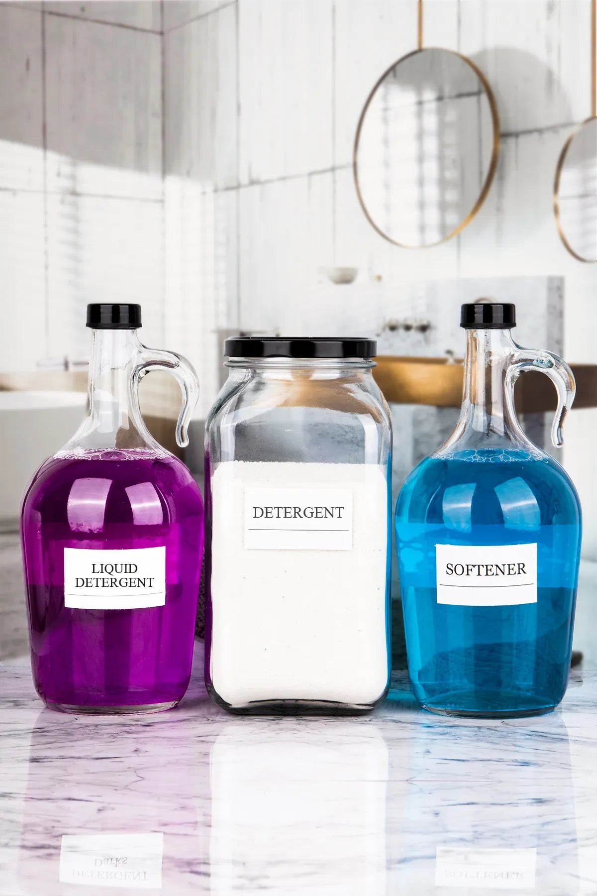 Black Lid Laundry Sets