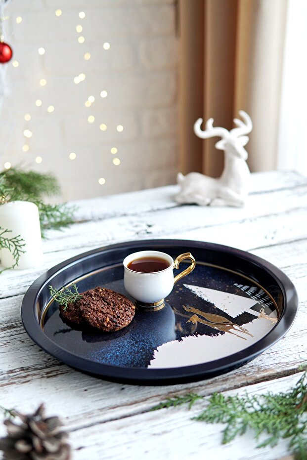 Christmas Edition Metal Storage Containers 3 Piece Set