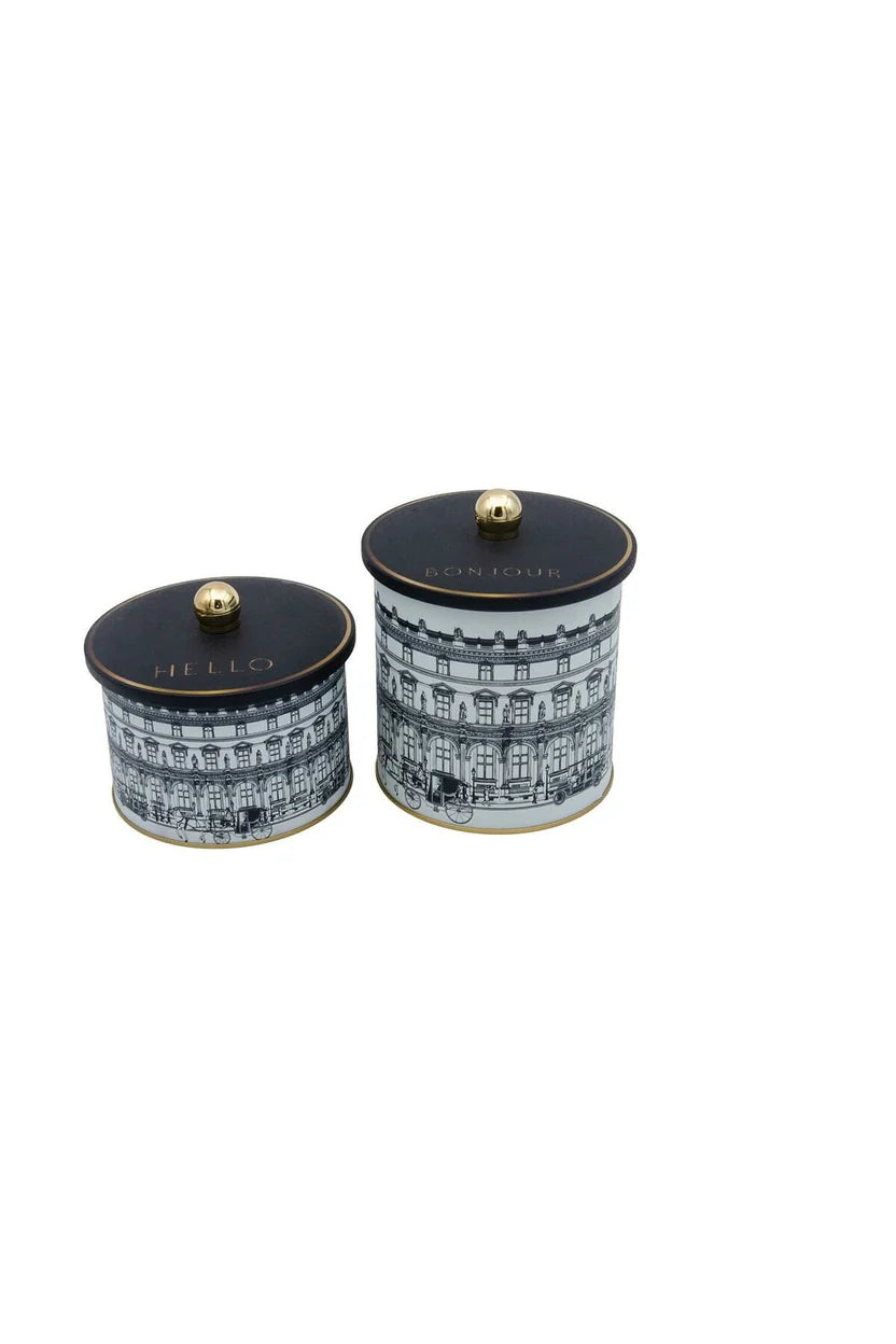 City Metal Storage Containers 2 Piece Set