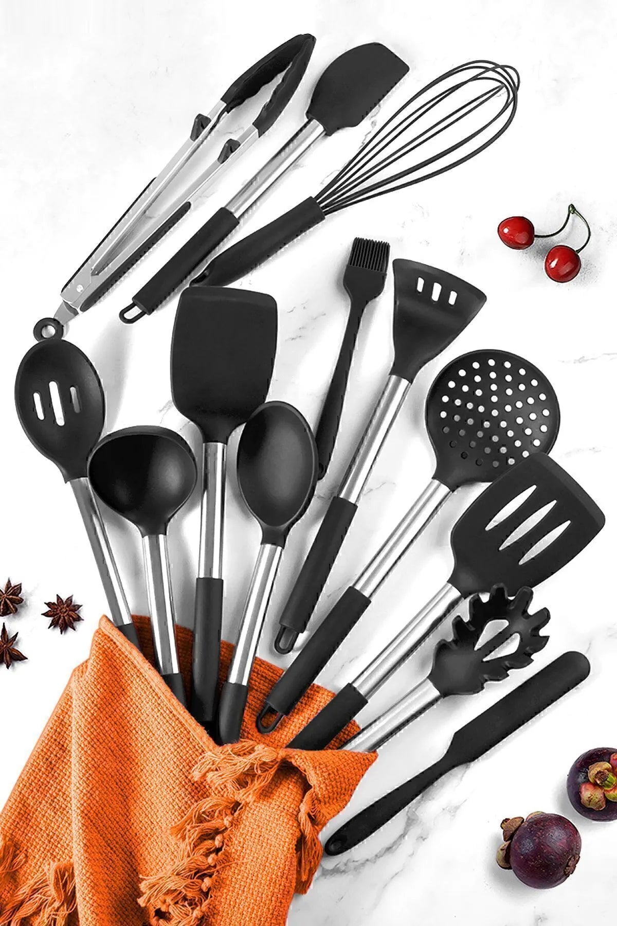 Mora 14 Piece Silicone Kitchen Set