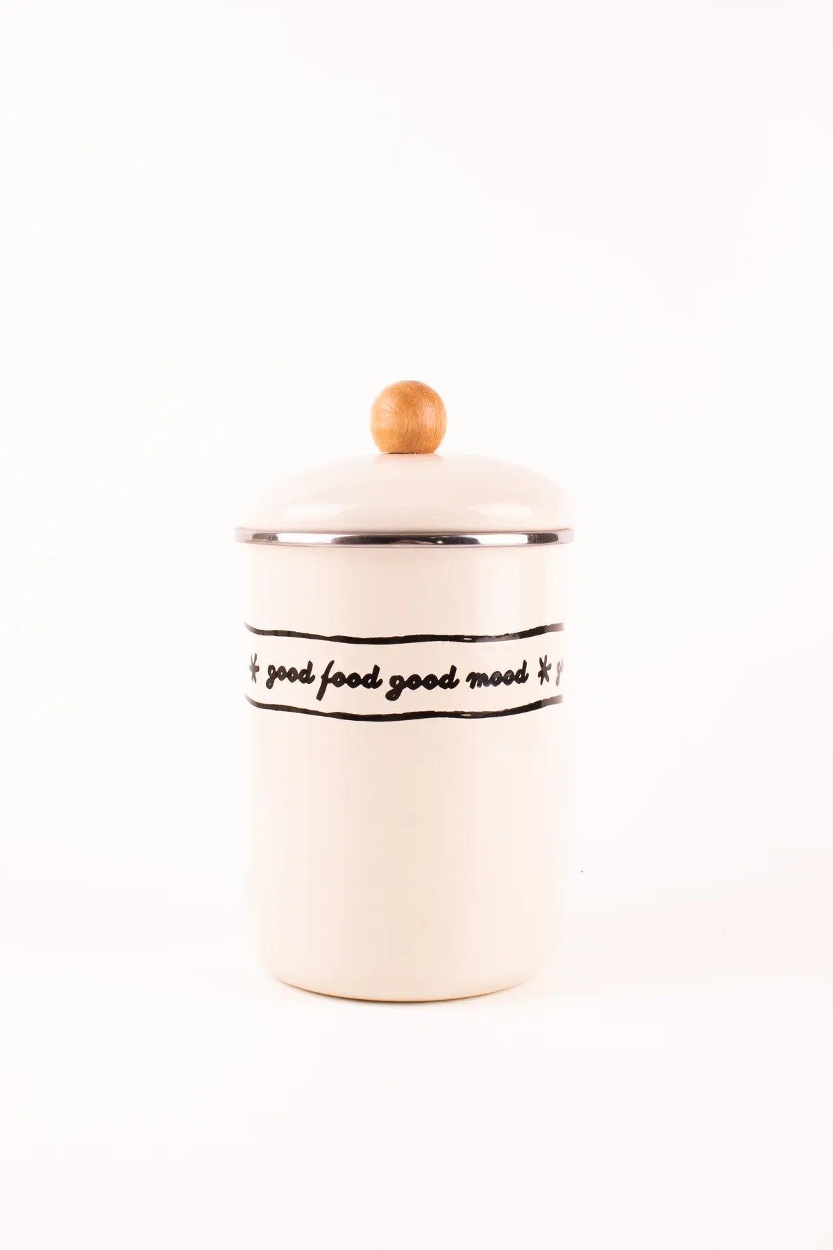 Mood Enamel Giant Capsule Jar, Multi-Purpose Jar