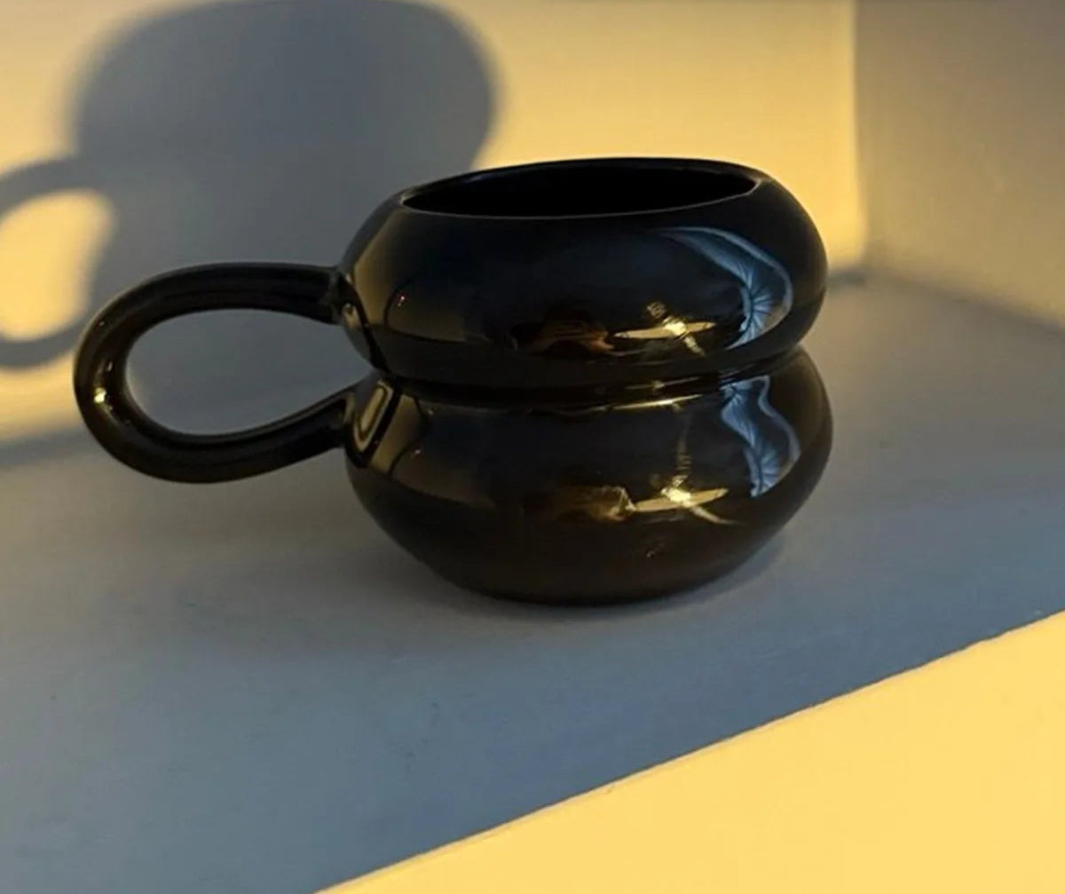 Handmade Ceramic Rings Mug / Cup
