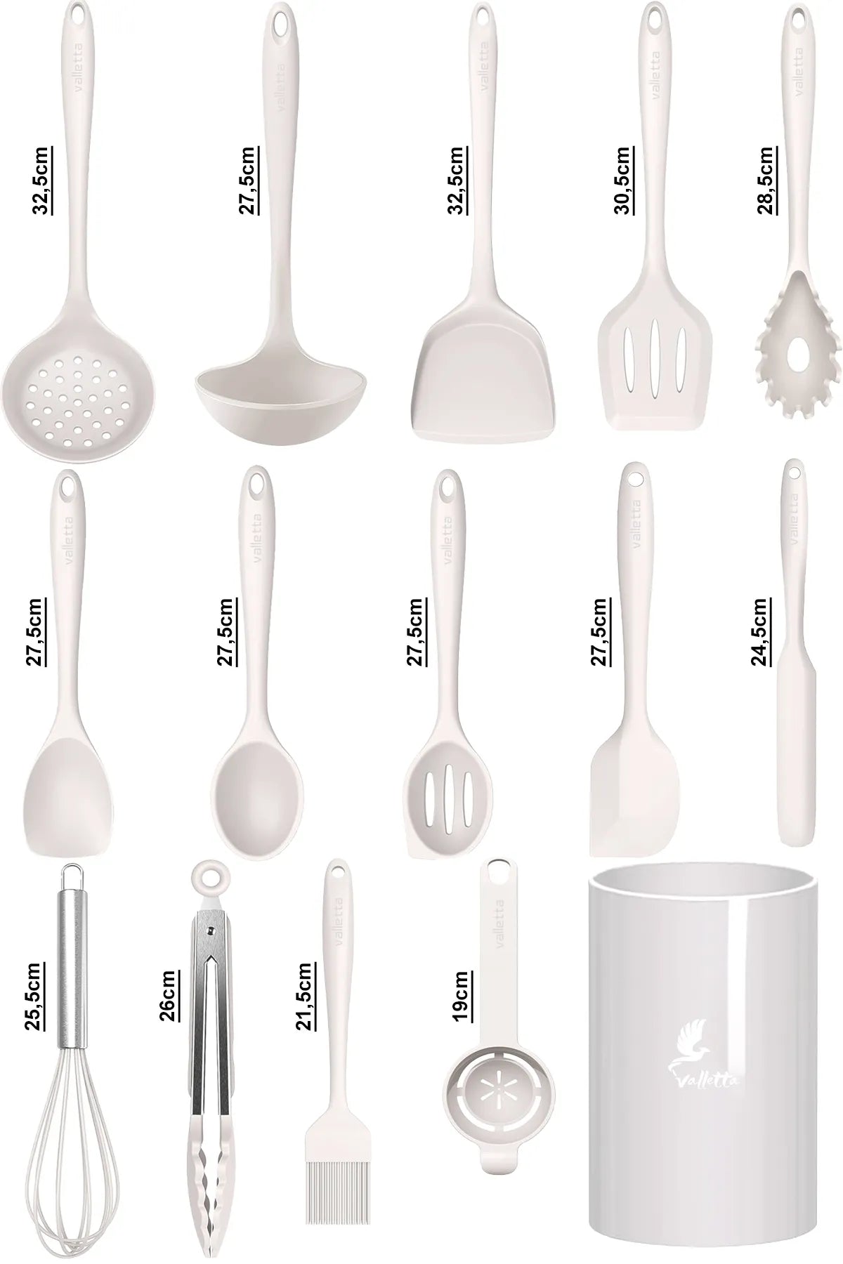 Trigona 15 Piece Silicone Kitchen Set