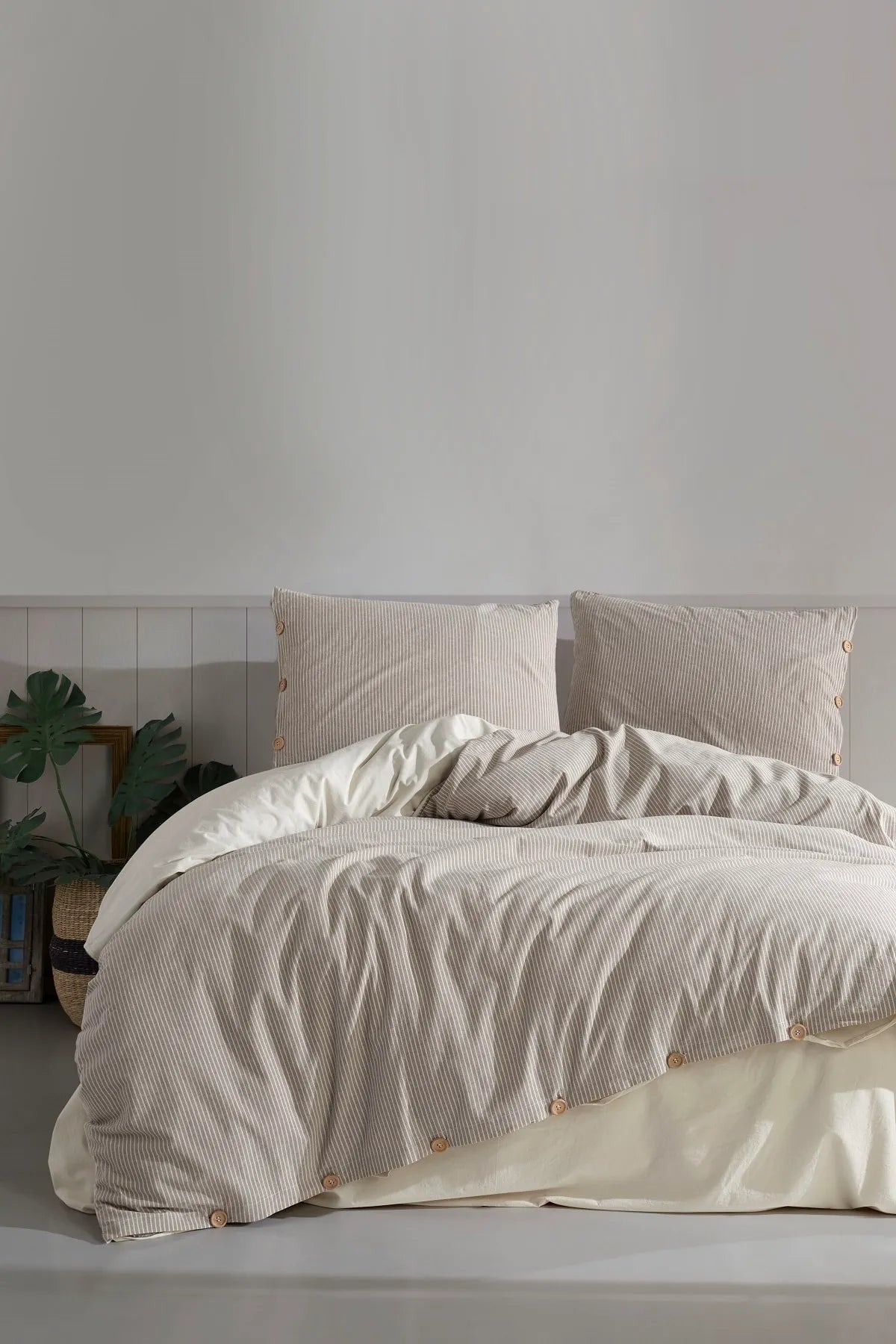 Tezza 100% Cotton Washable Duvet Cover Set
