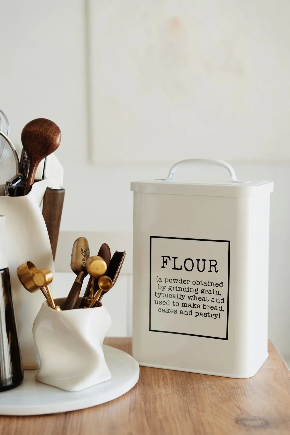 Galvanized Flour Storage Container