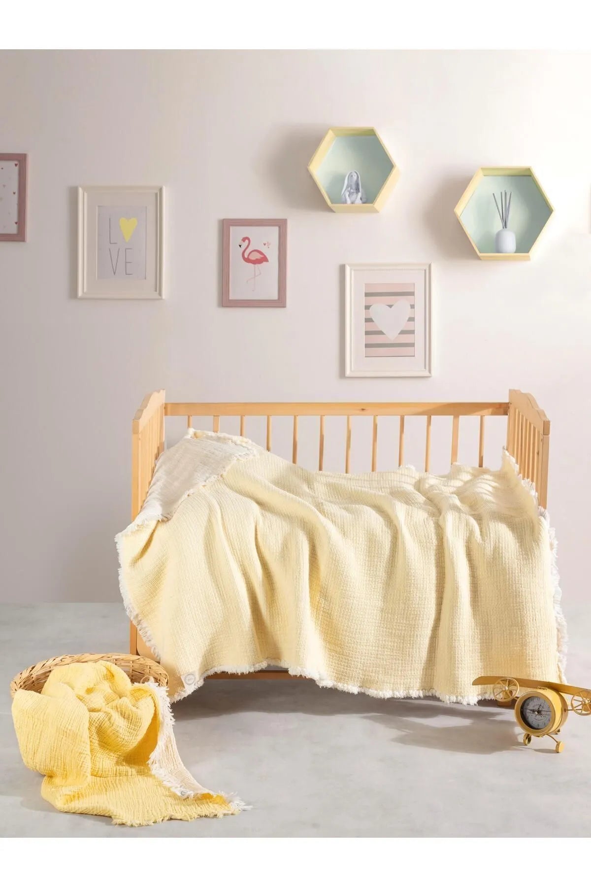 Kosha Series Muslin Baby Quilt 100 X 150cm