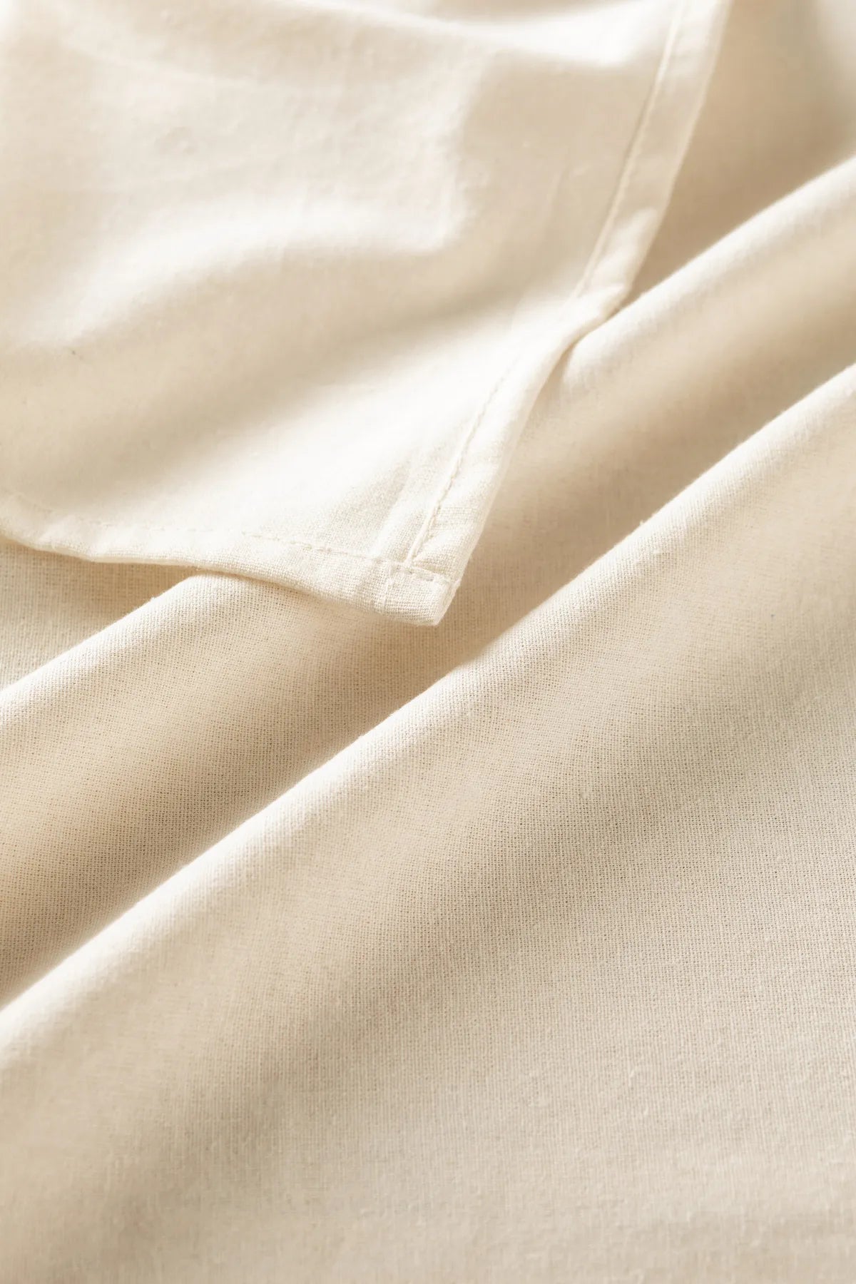 Organic Raw Texture Linen Runner 40 X 150 Cm