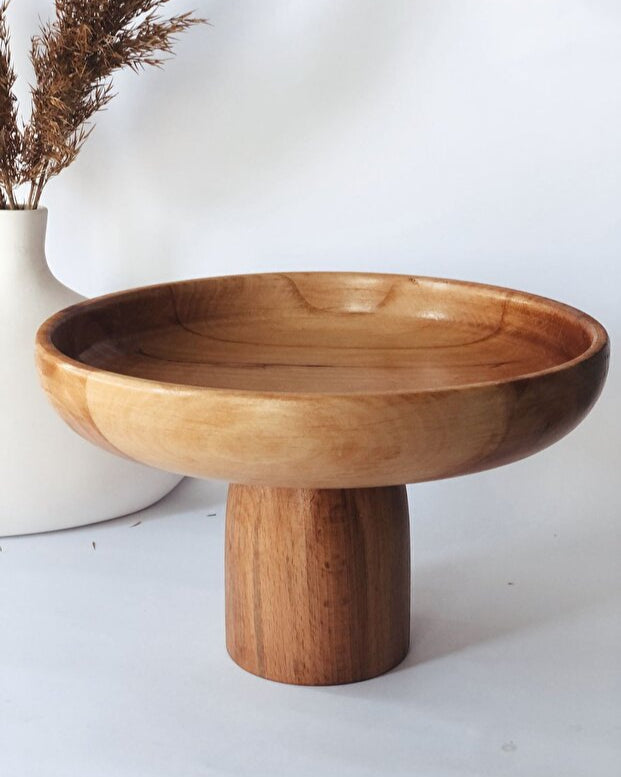 Wooden Presentation Bowl 25 cm