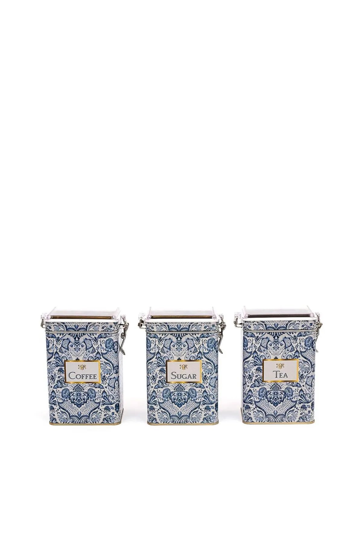 Azul Metal Storage Containers Set of 3
