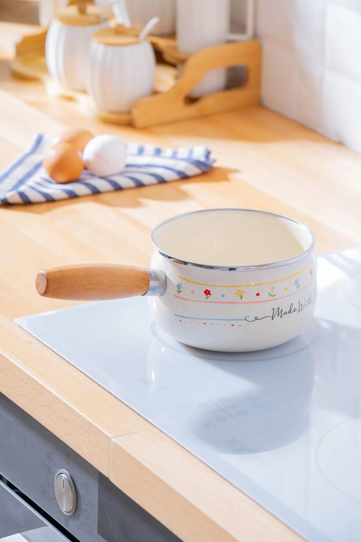 Made With Love Enamel Pan - 14 cm