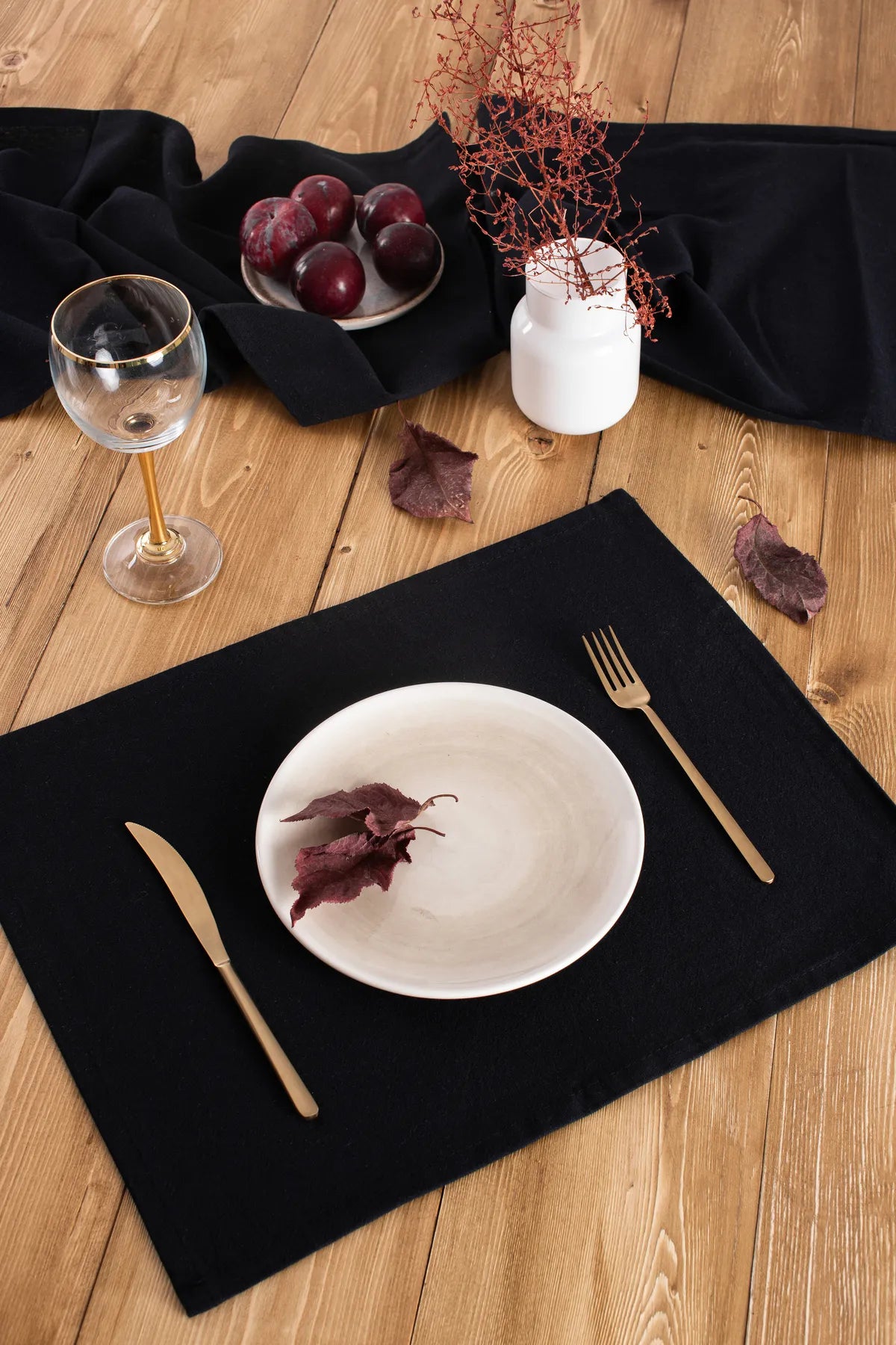 6 Piece Linen Placemat 35 X 45 Cm