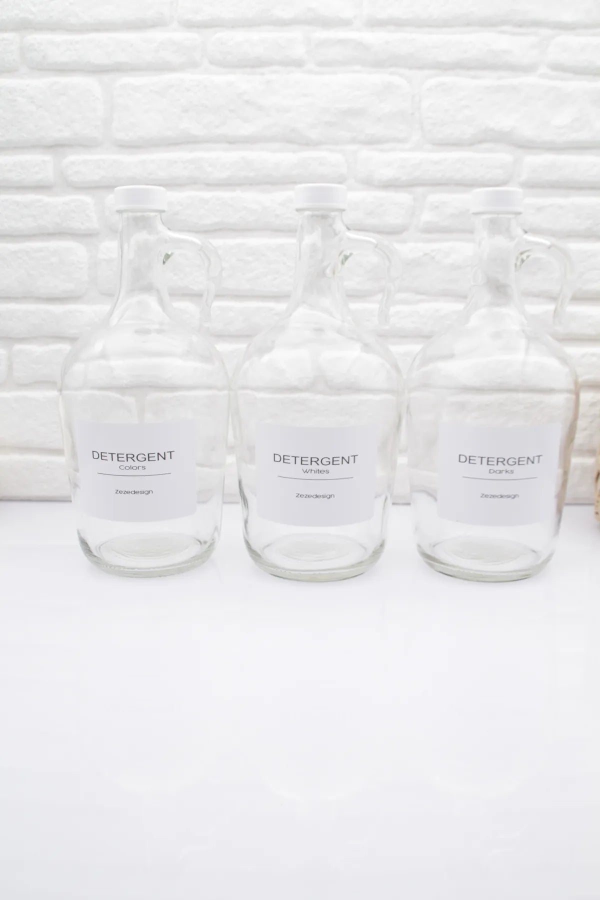 Laundry Glass Bottles 1500 ml