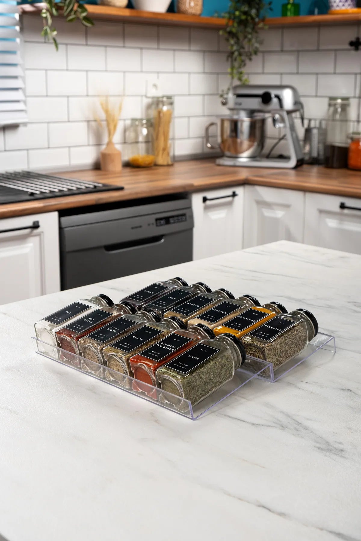 Plexiglass Transparent Stand Drawer Organizer