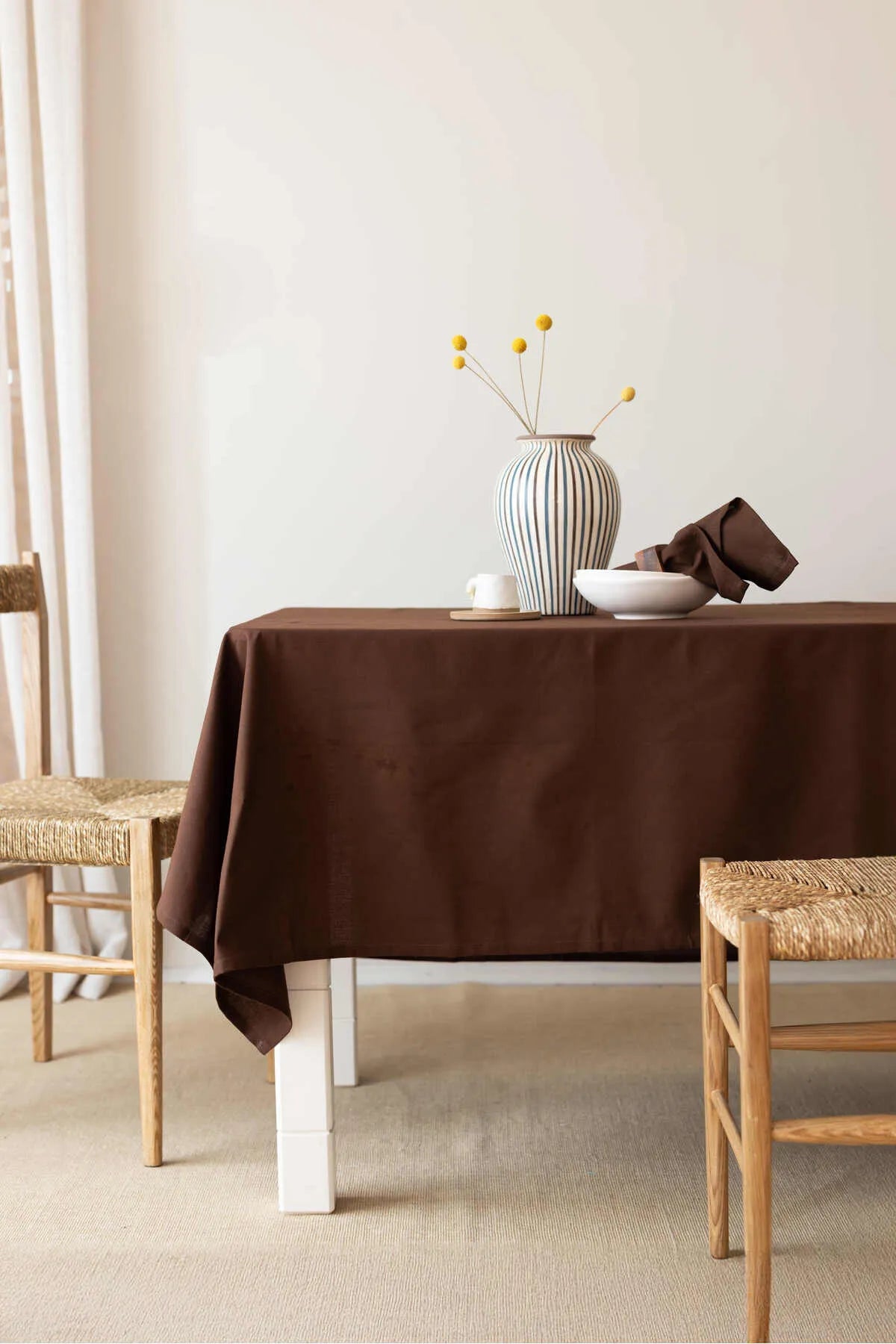 Organic Linen Tablecloth