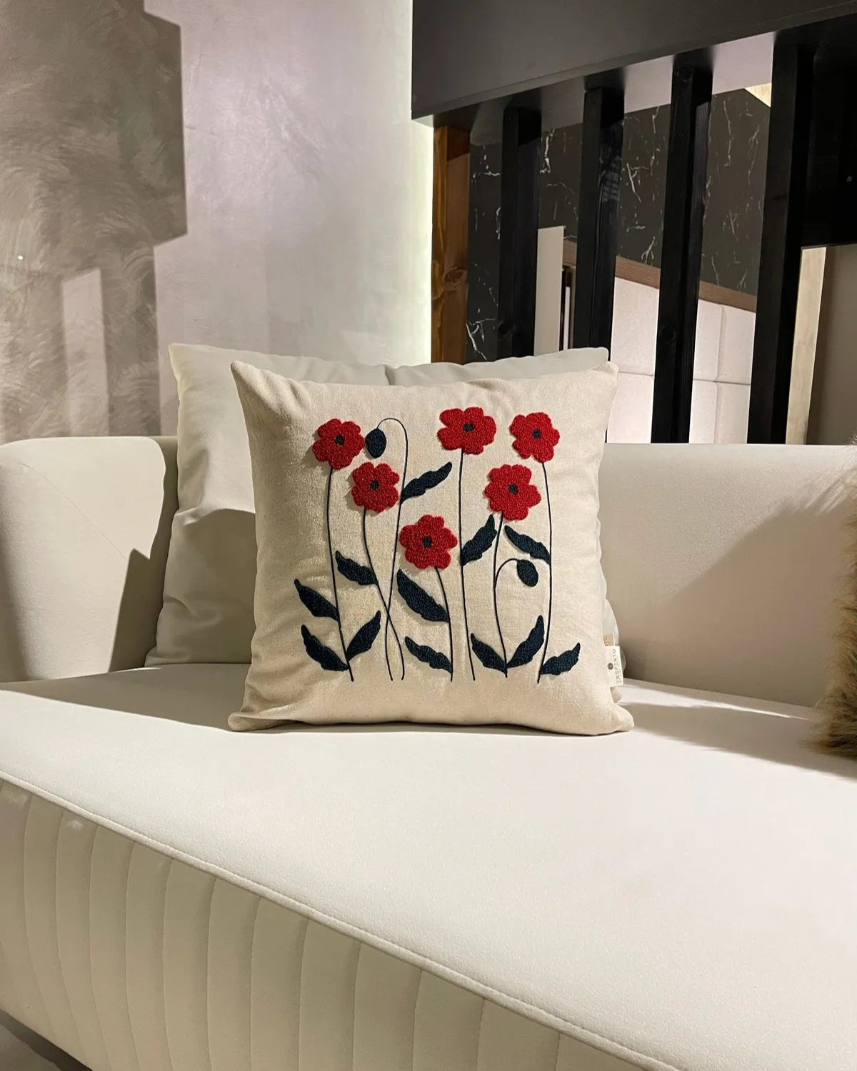1 Piece Punch Pillow Cover 100% Cotton