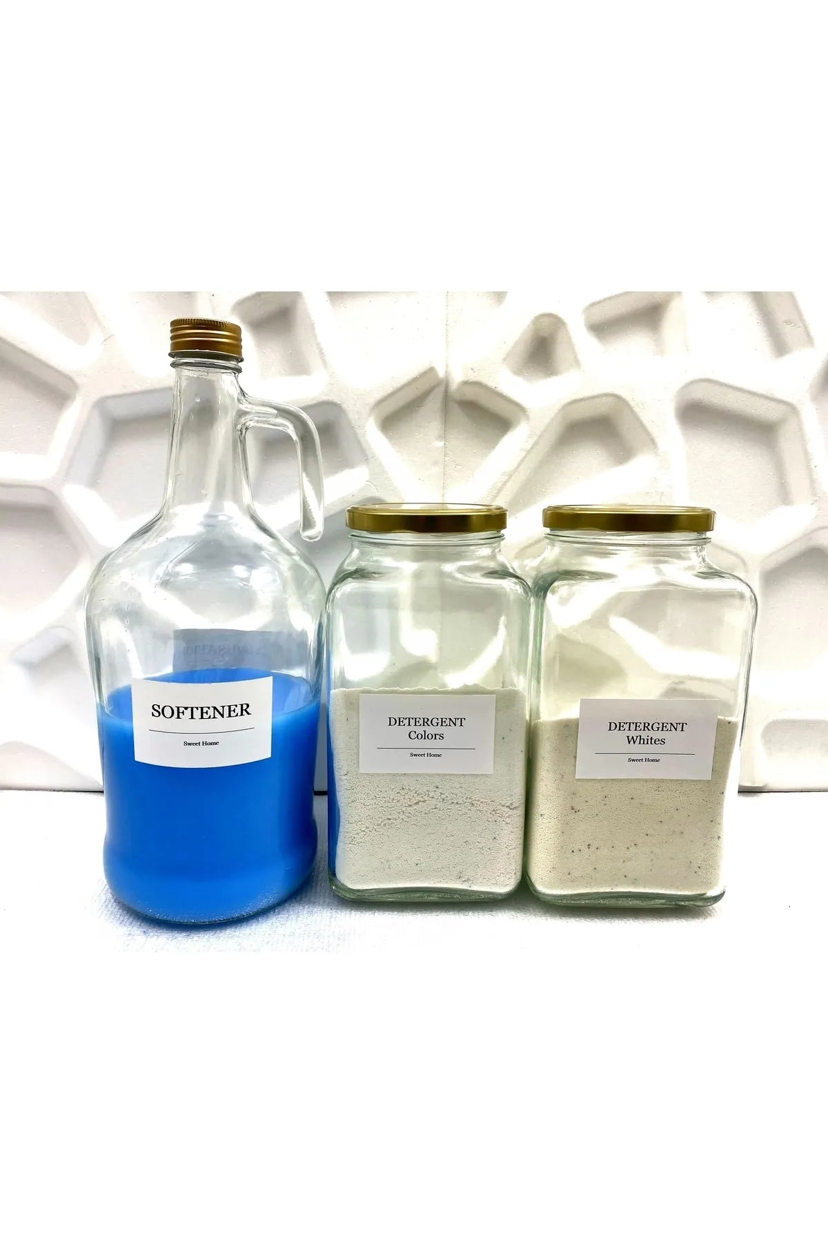 Laundry Glass Containers 3000 ml