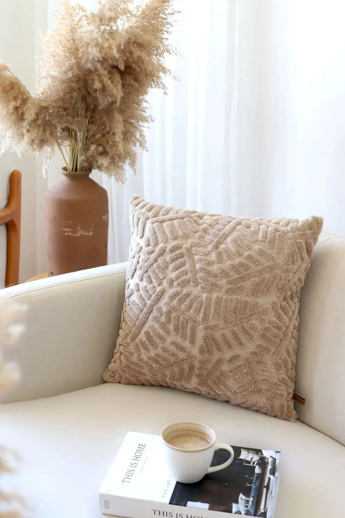Forest Decorative Pillowcase Scandinavian Bohemian Design (1 Piece)