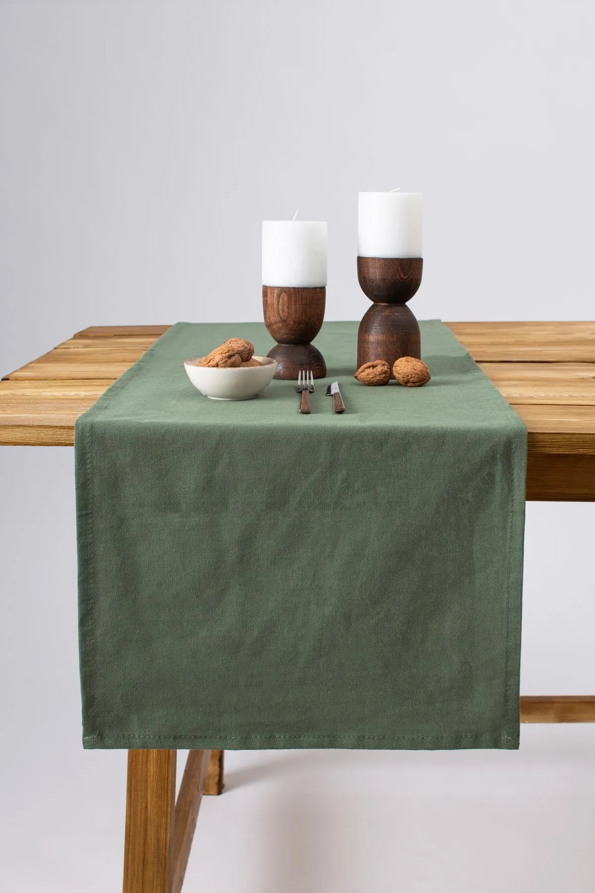Organic Raw Linen Runner 40 X 150 Cm