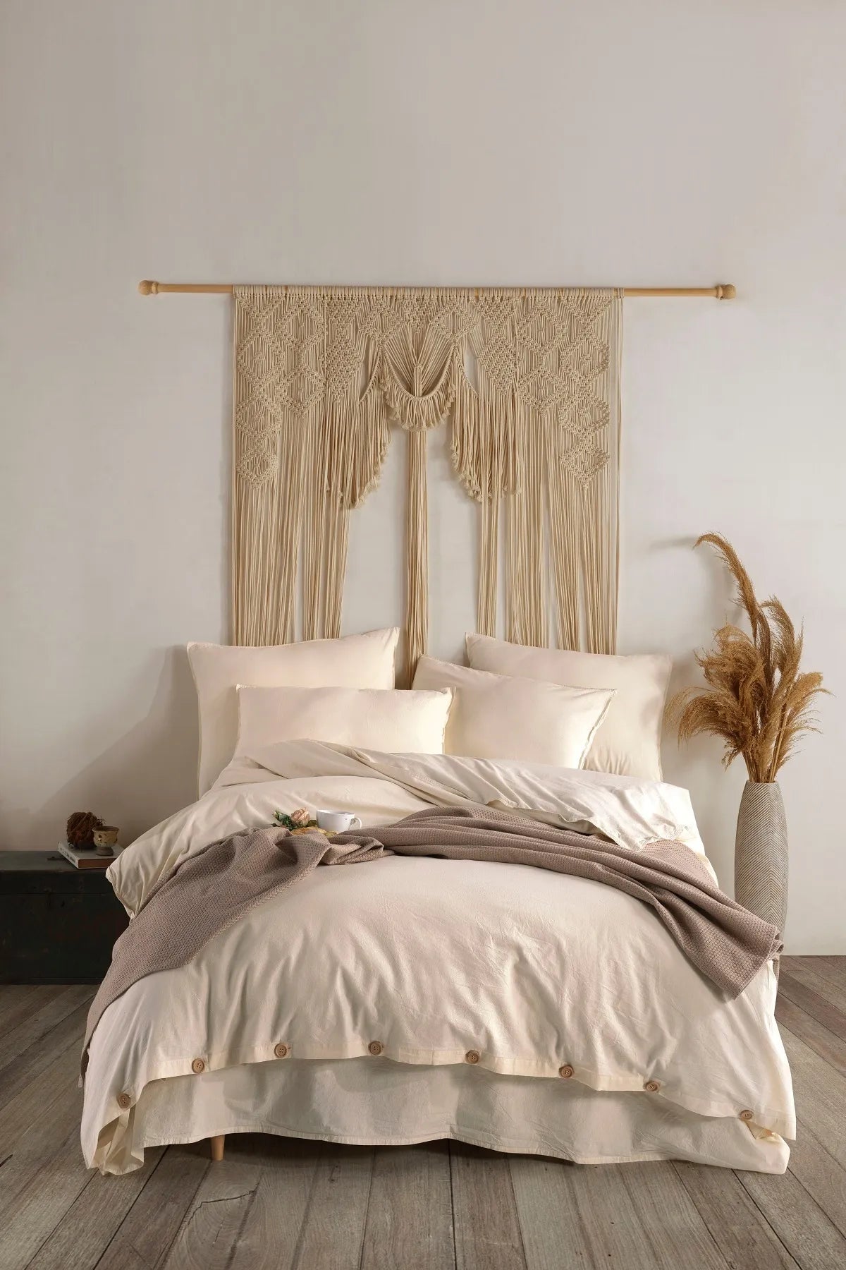 Pure 100% Cotton Washable Duvet Cover Set