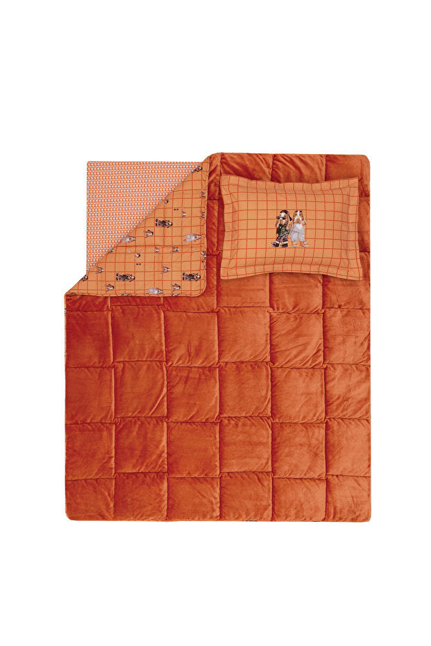 Nantes Single Triola Sleeping Set - Orange