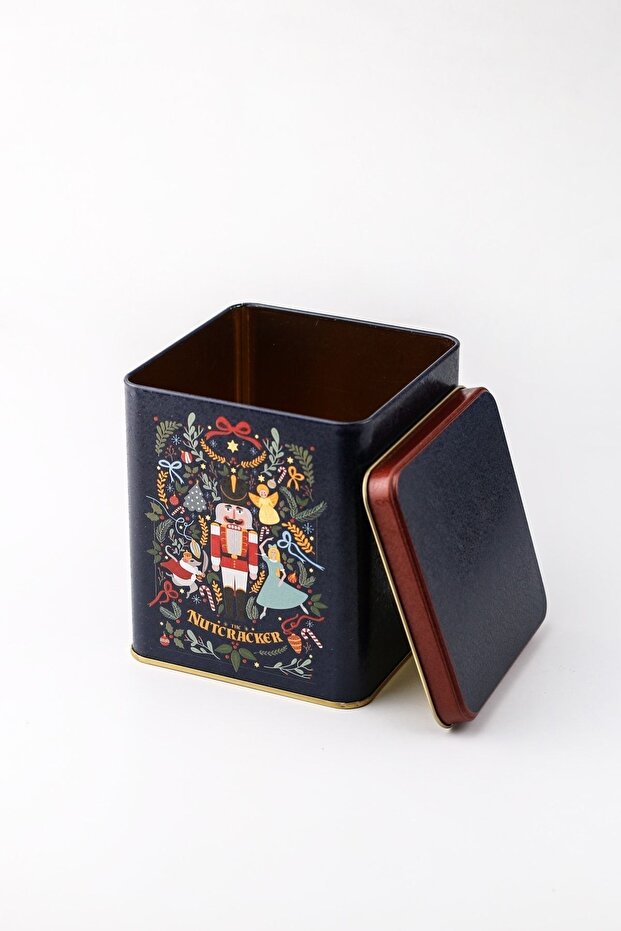 Nutcracker Metal Storage Container
