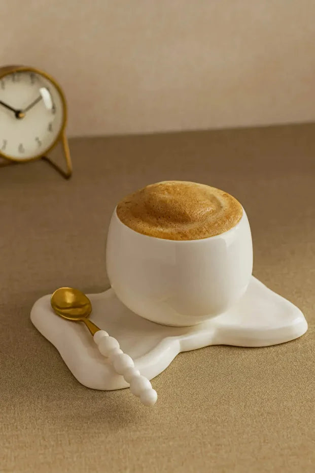 Handmade Ceramic Bow Mug / Cup