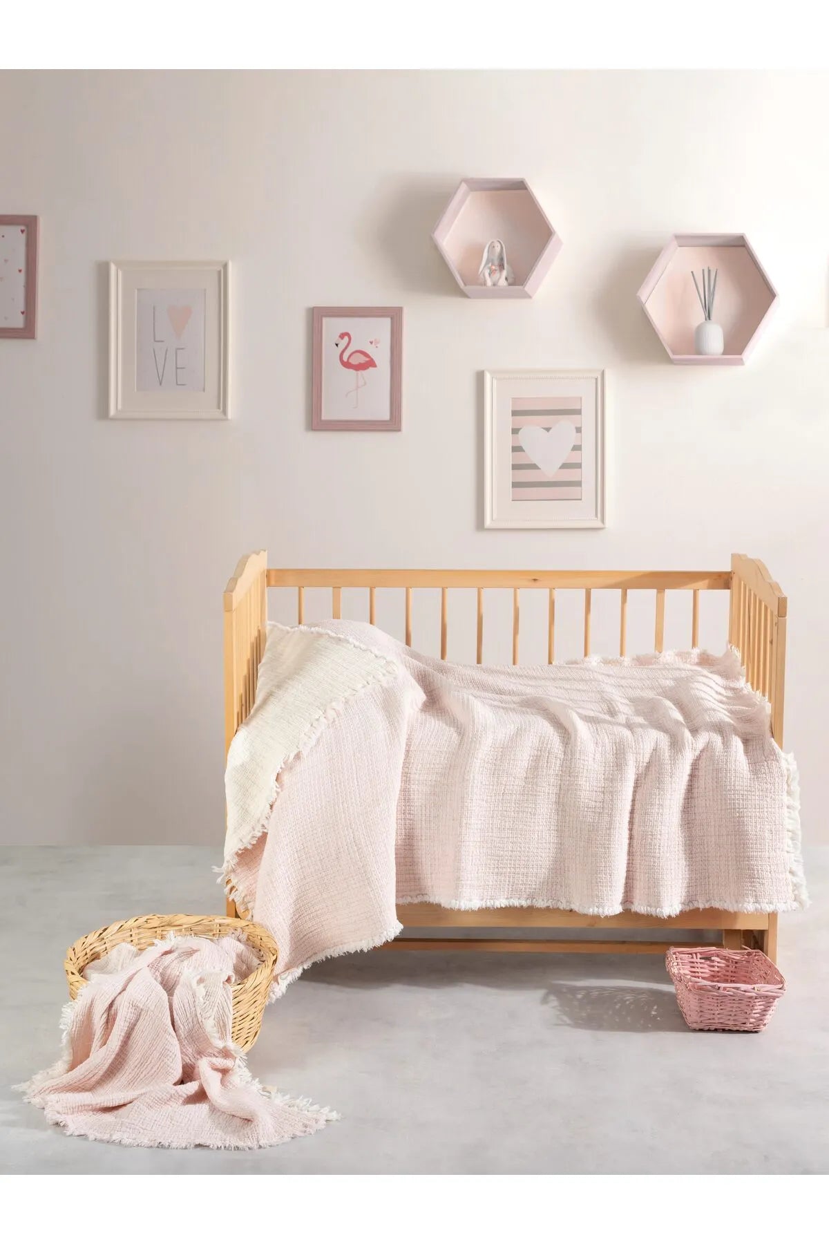 Kosha Series Muslin Baby Quilt 100 X 150cm