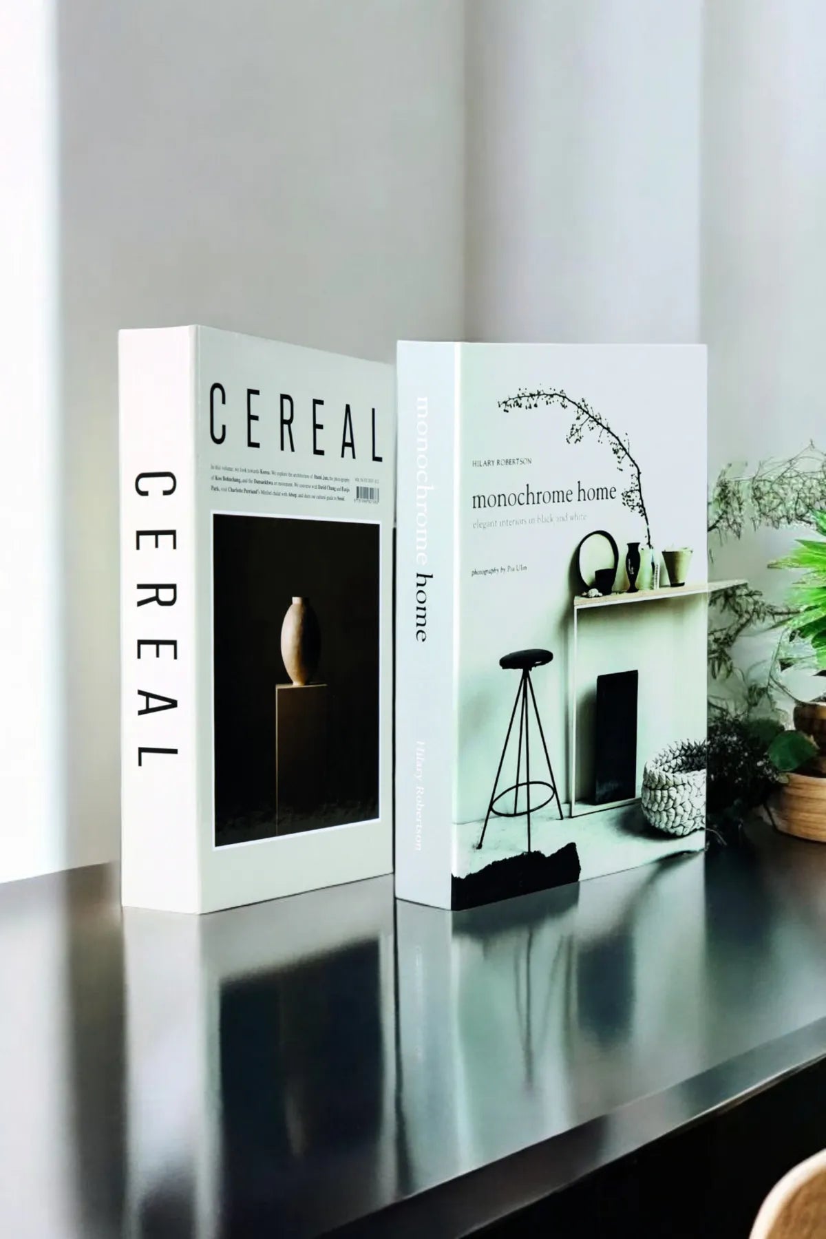 Set of 2 Decorative Book Cover Box