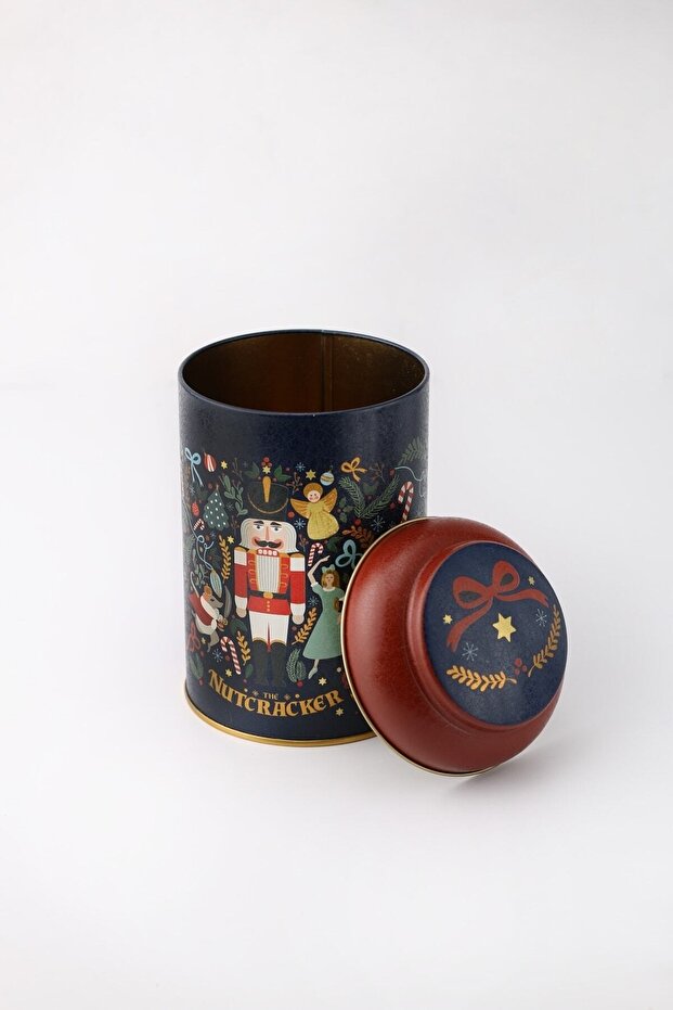 Nutcracker Metal Storage Container