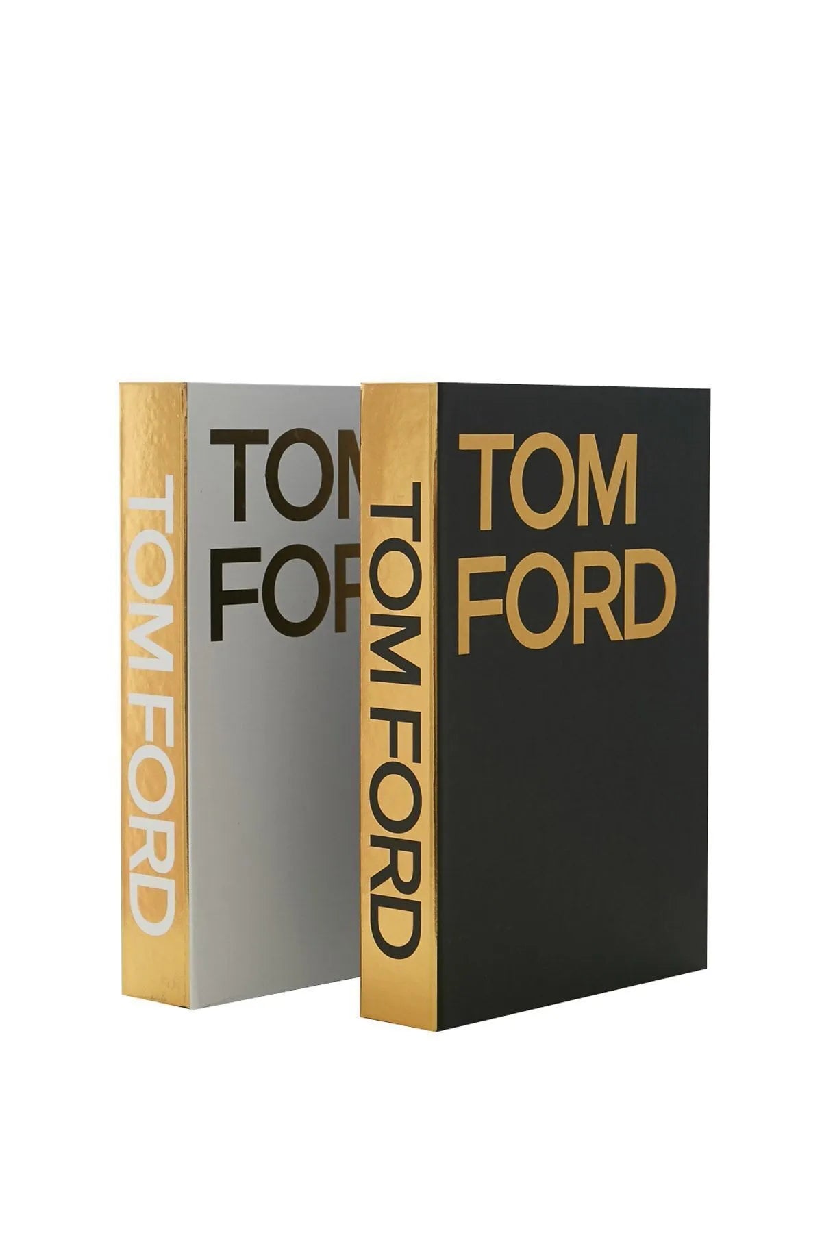 Set of 2 Decorative Book Cover Box