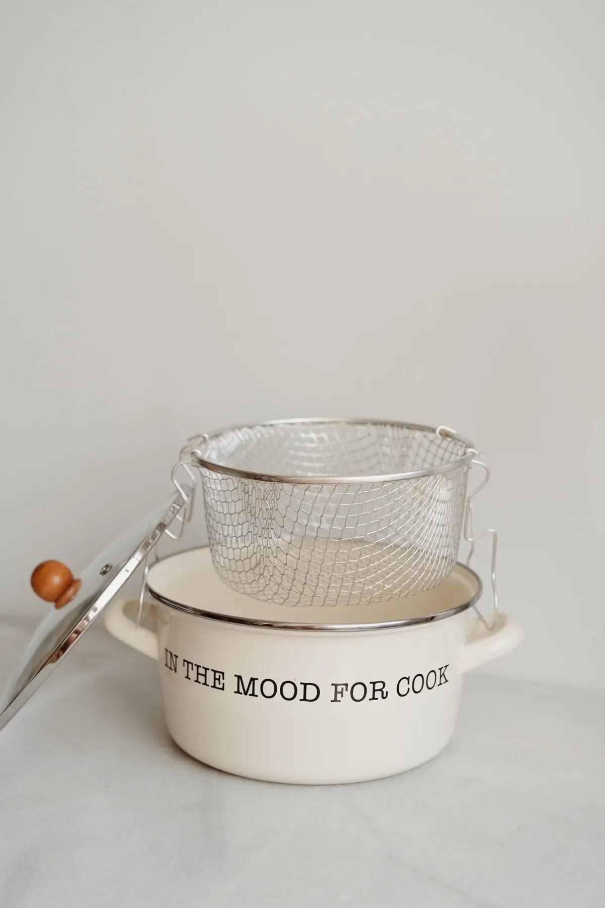 Mood Enamel Frying Pan