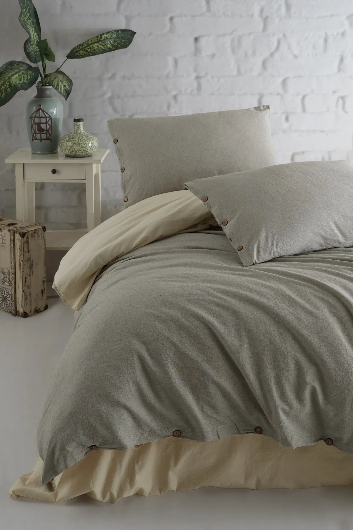 Athena 100% Cotton Washable Pillowcase 50x70 cm (2 Pieces)
