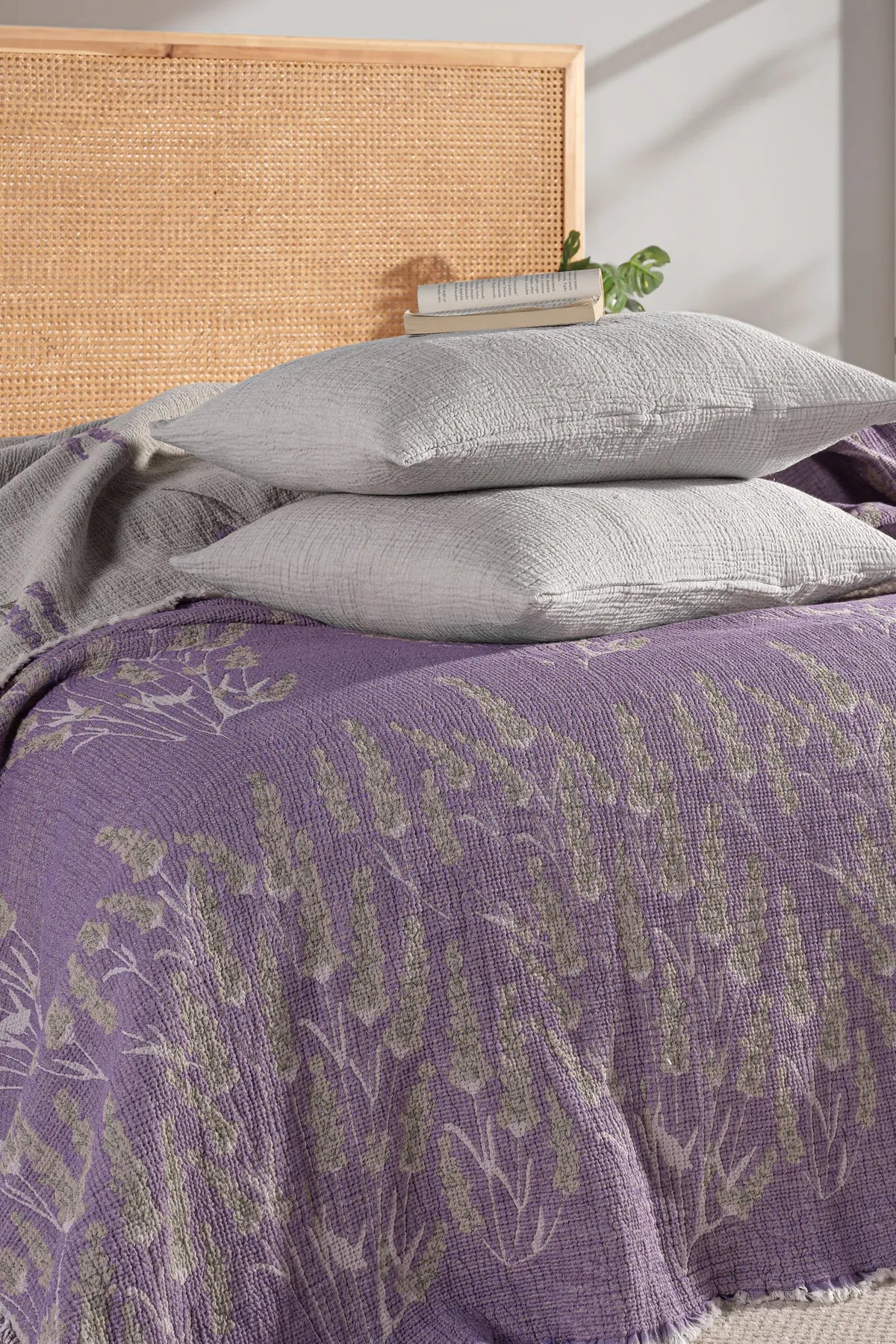 Muslin Kosha Series Hybrid Quilt - Lilac