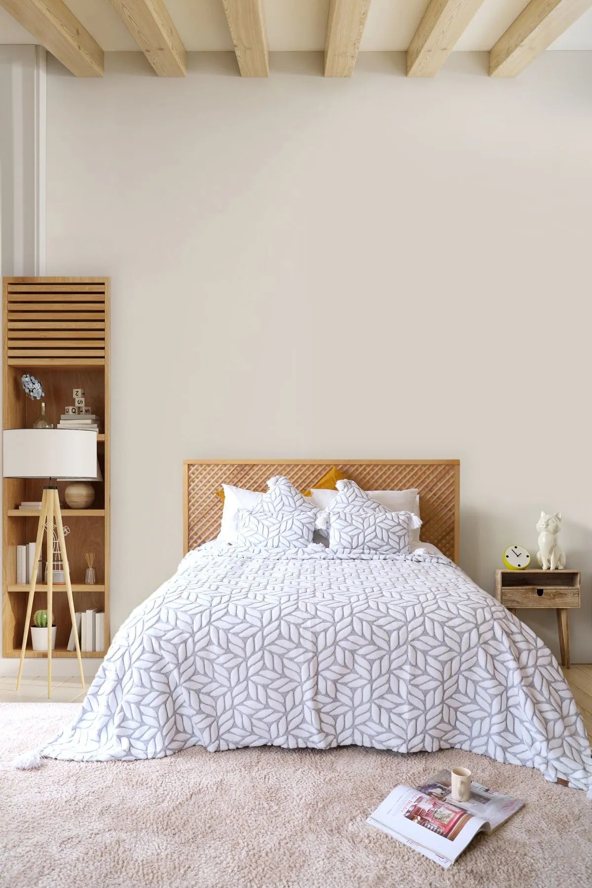 Lotus Scandinavian Bedspread Set Bohemian Pattern