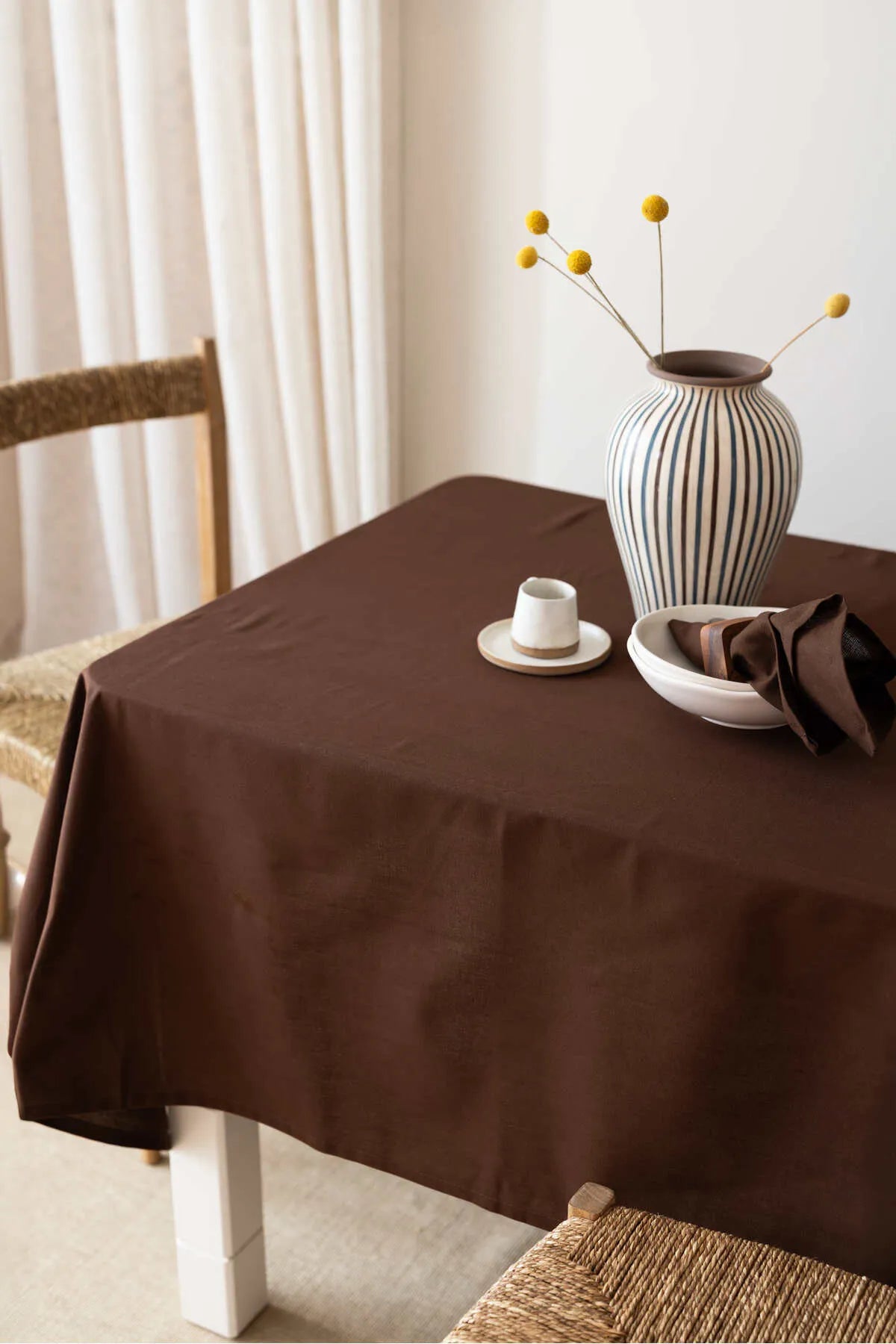Organic Linen Tablecloth