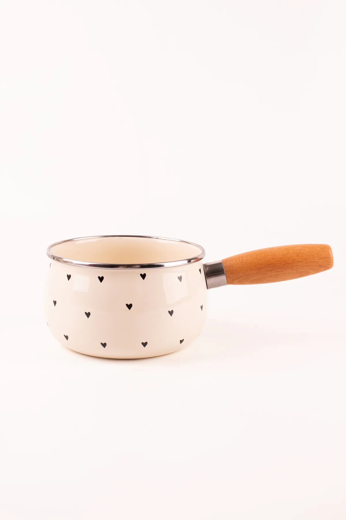 Black Cupid Enameled Pan 16cm (1.3 Liter)