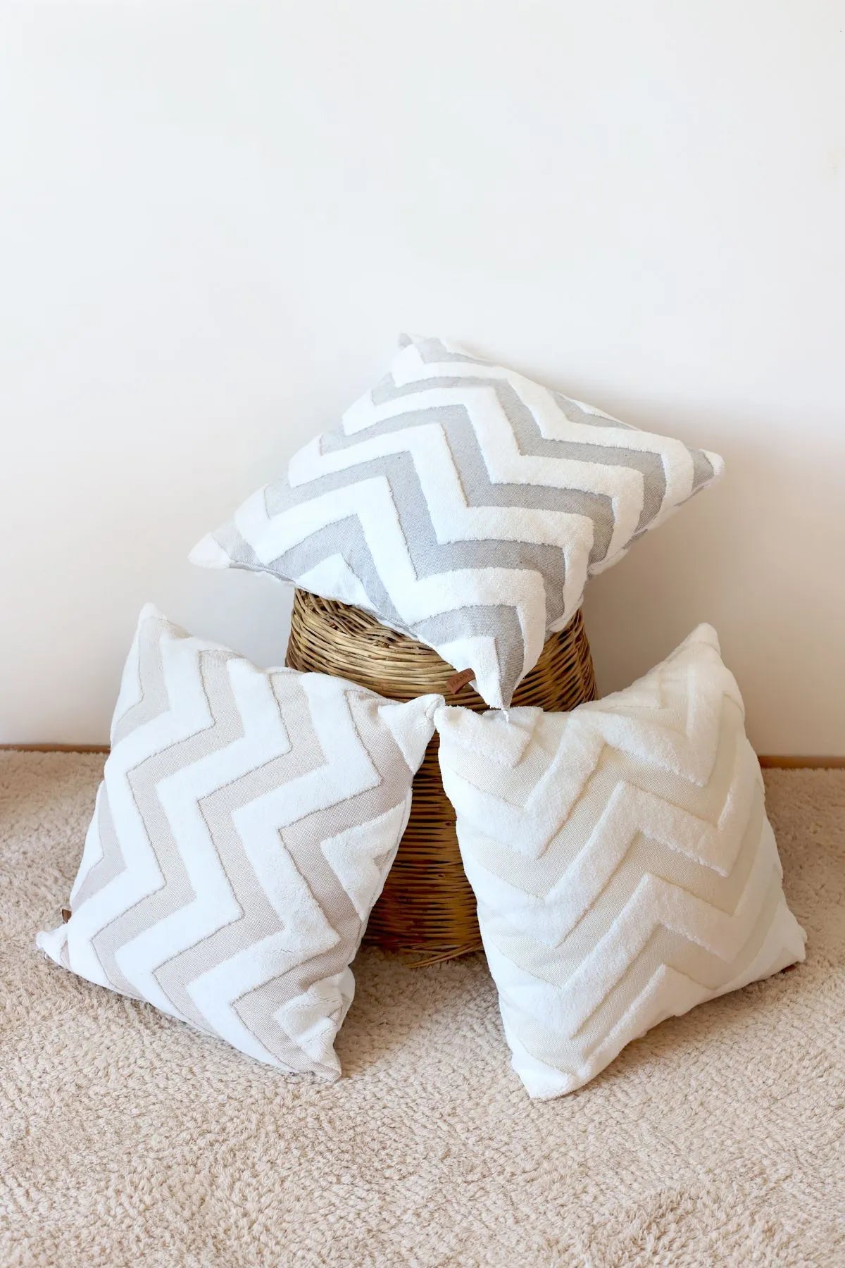 Line Decorative Pillowcase Scandinavian Bohemian Design (1 Piece)