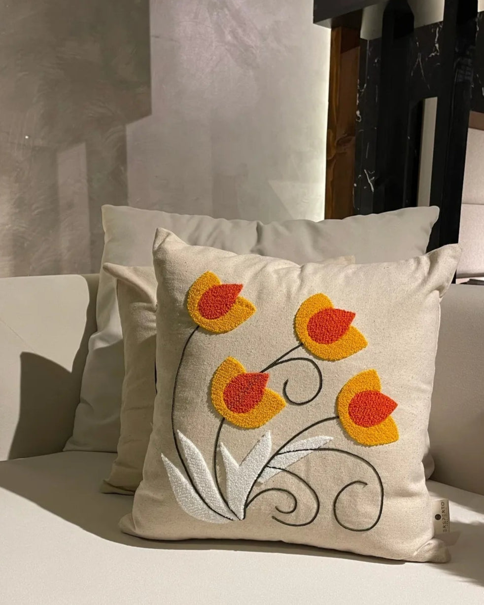 1 Piece Punch Pillow Cover 100% Cotton