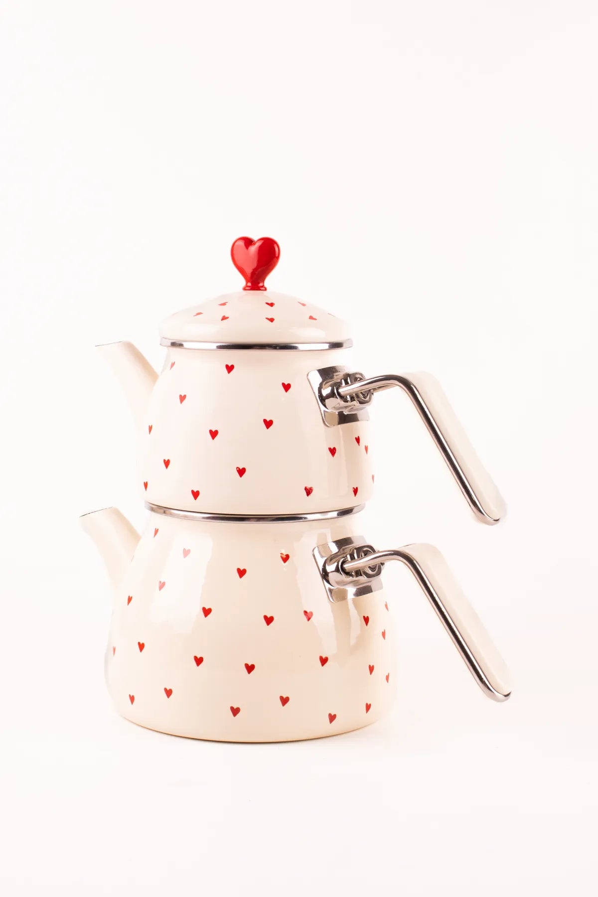 Cupid Enamel Teapot