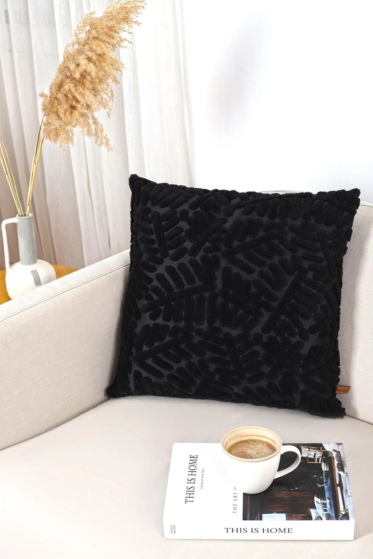 Forest Decorative Pillowcase Scandinavian Bohemian Design (1 Piece)