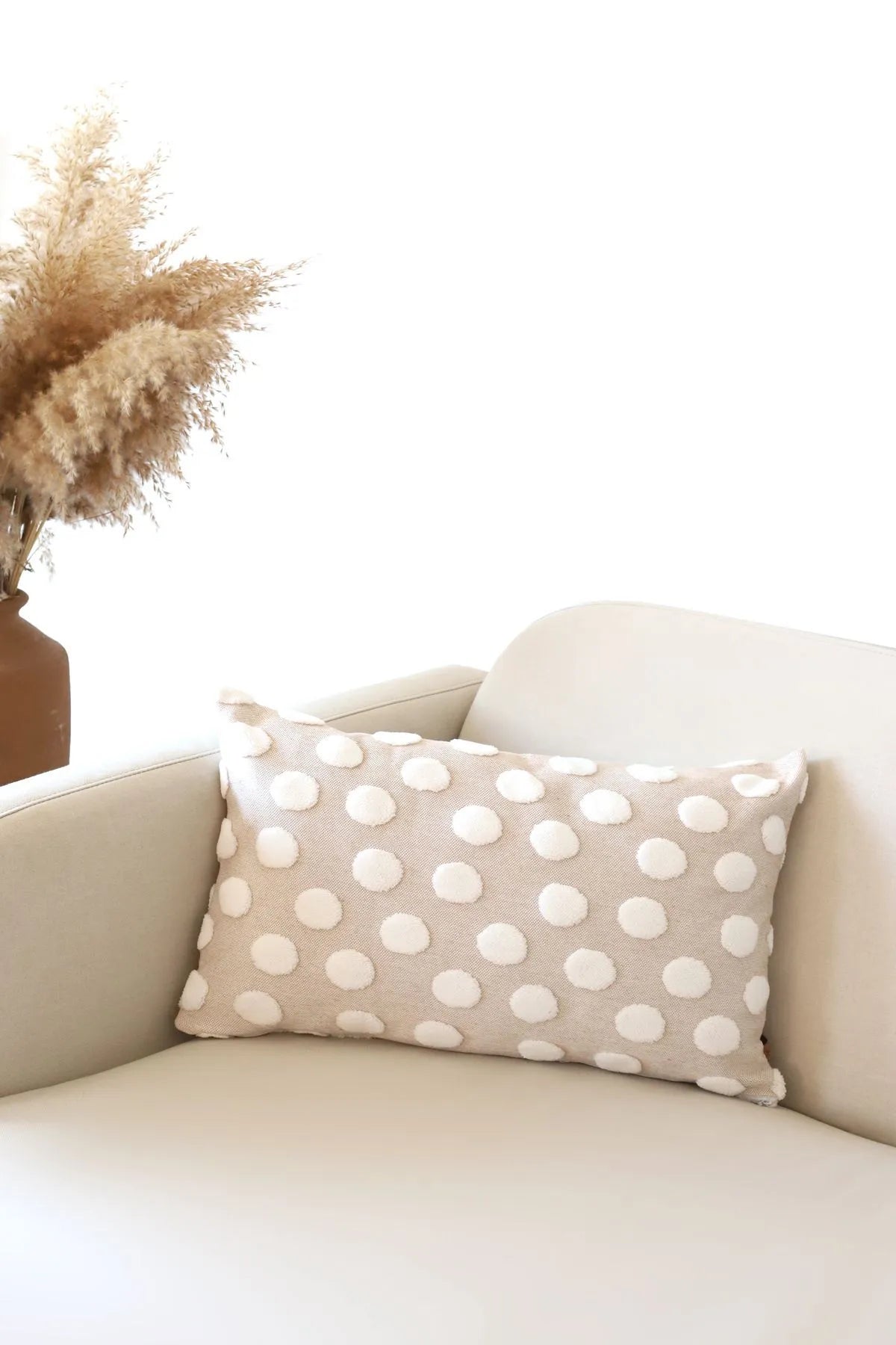 Point Decorative Pillowcase Scandinavian Bohemian Design (1 Piece)