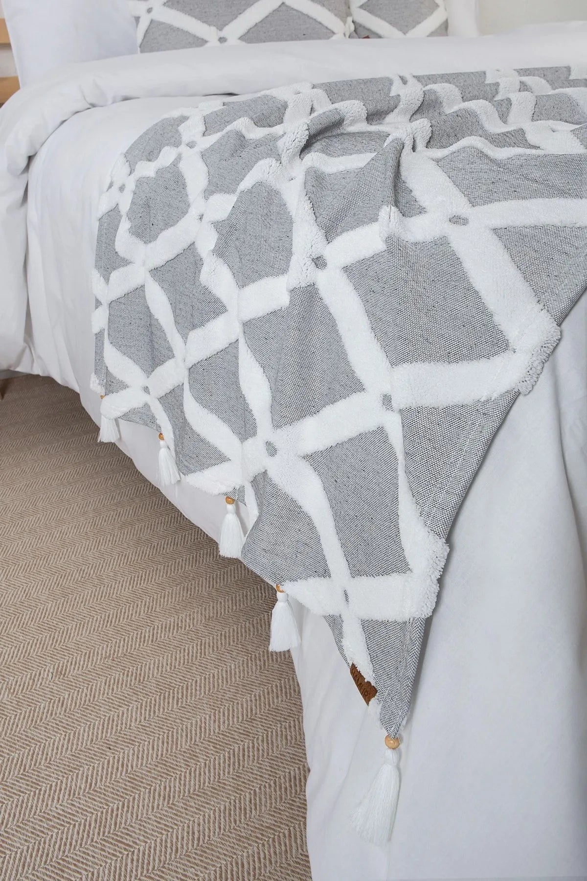 Bella Bed Runner Set Scandinavian Bohemian Pattern