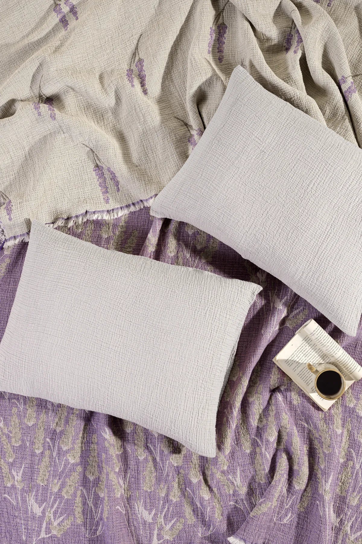 Muslin Kosha Series Hybrid Quilt - Lilac