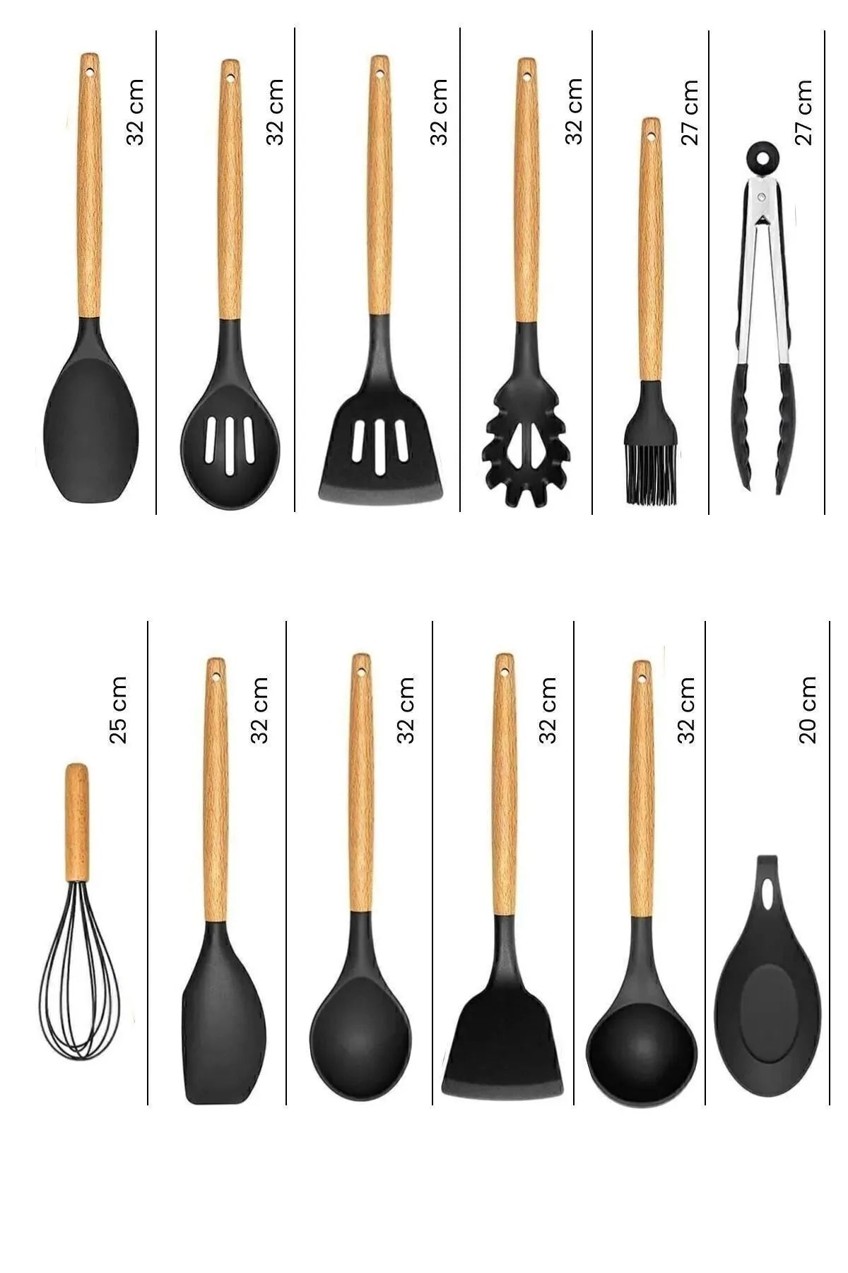 Mikla 33 Piece Silicone Kitchen Set
